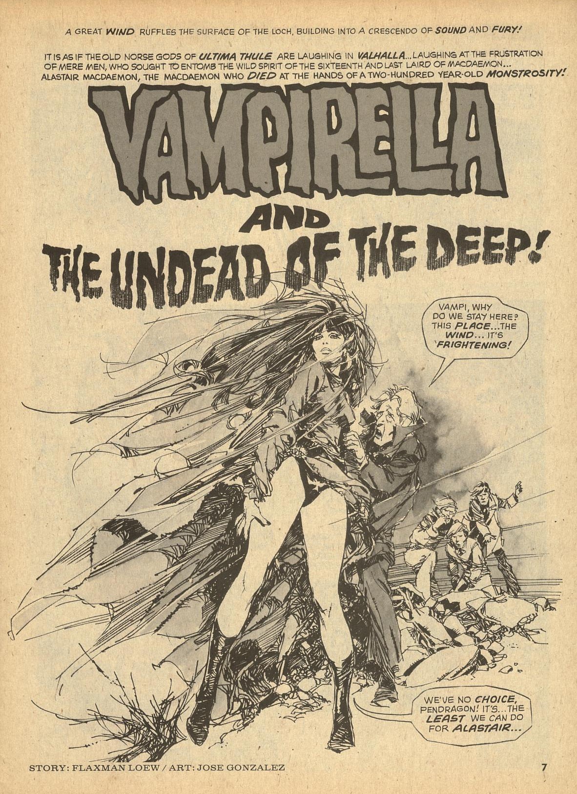 Read online Vampirella (1969) comic -  Issue #29 - 7