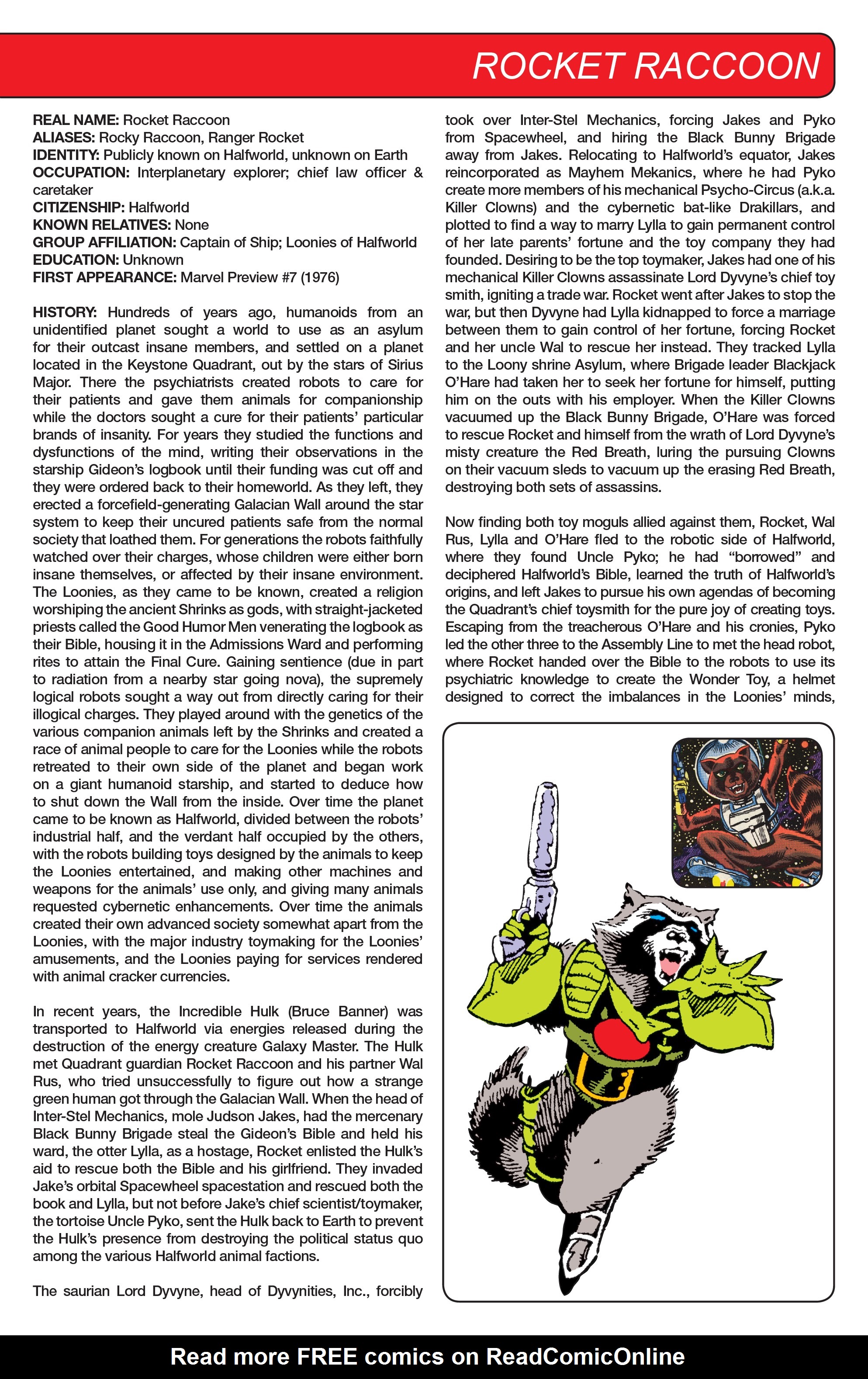 Read online Marvel Legacy:  The 1980's Handbook comic -  Issue # Full - 43