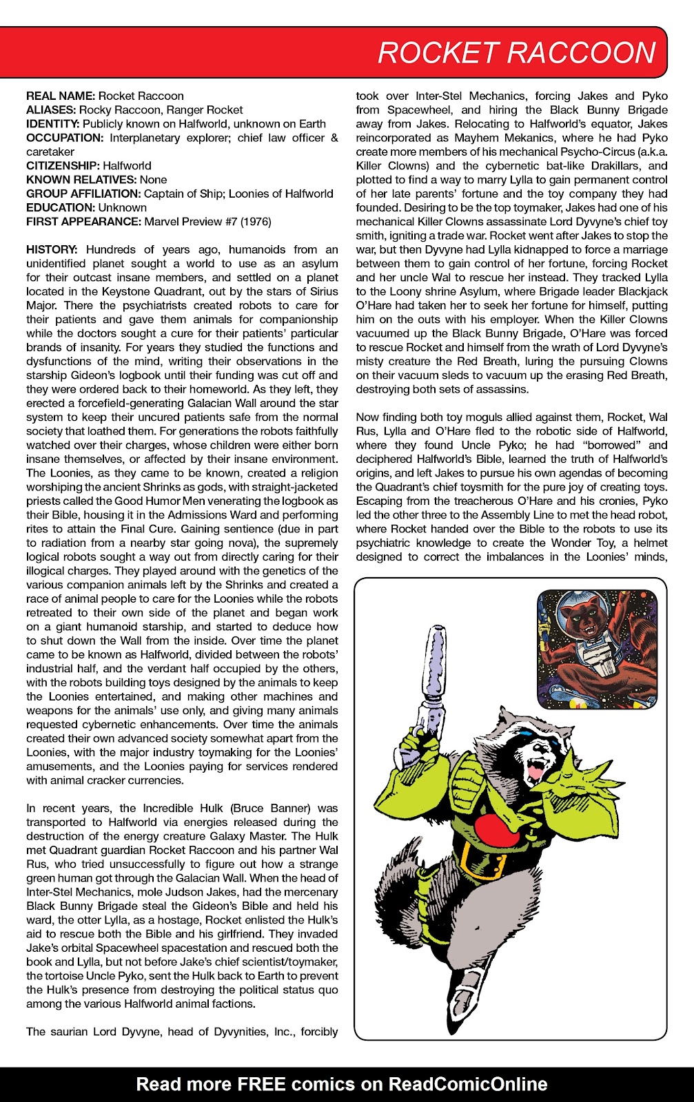 Marvel Legacy:  The 1980's Handbook issue Full - Page 43