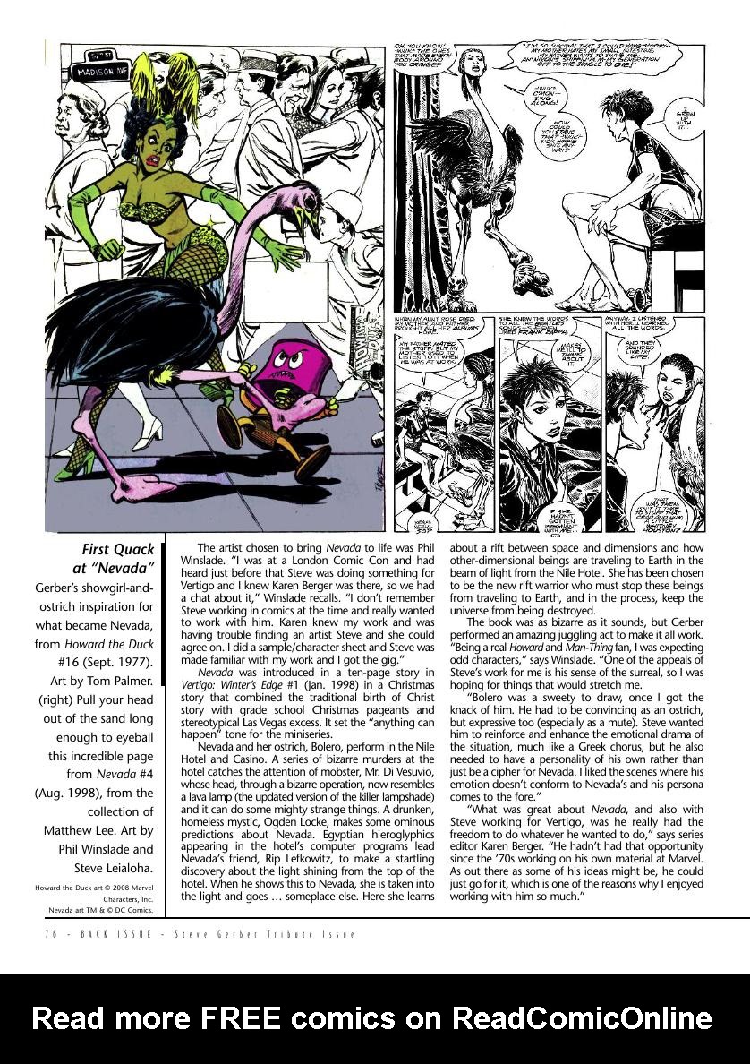 Read online Back Issue comic -  Issue #31 - 78