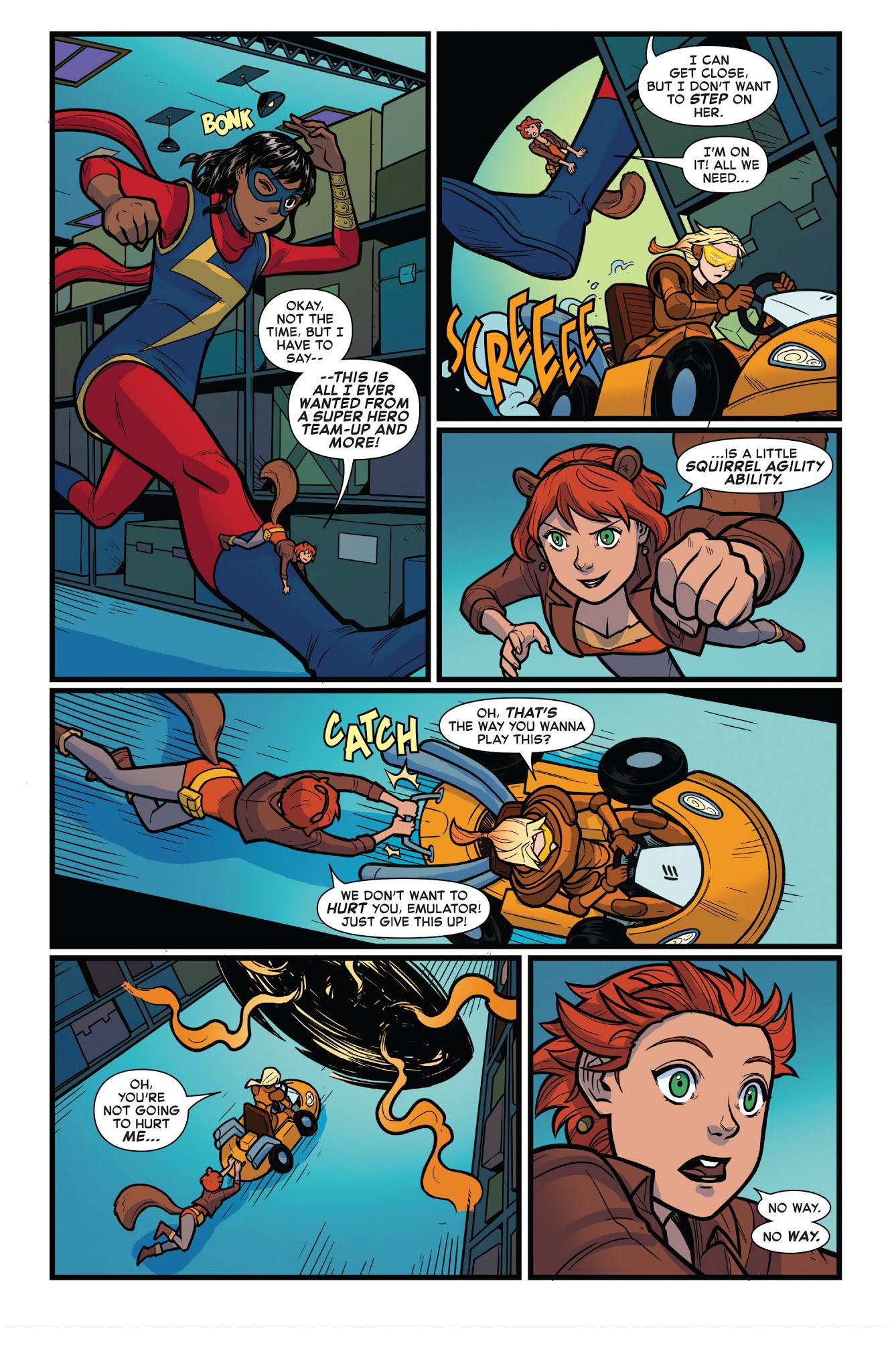 Read online Marvel Rising: Squirrel Girl & Ms. Marvel comic -  Issue # Full - 15