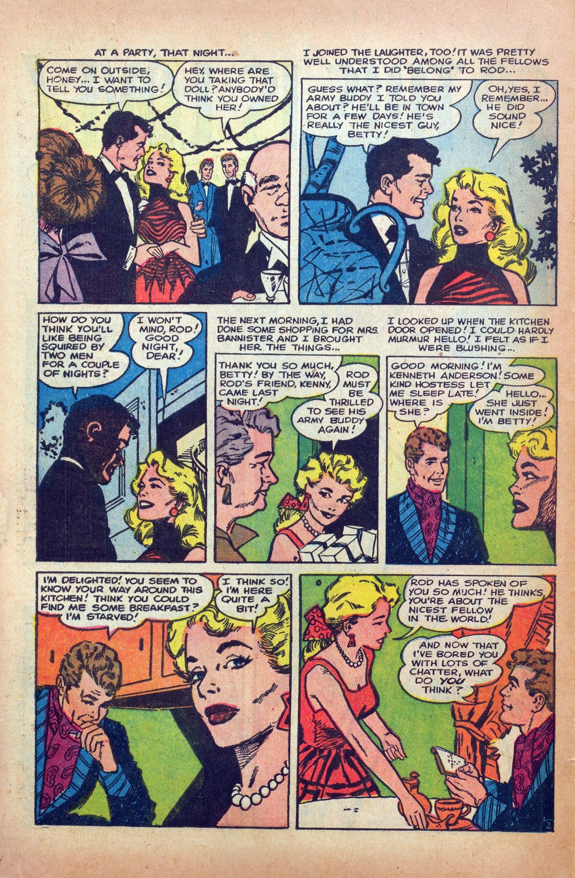 Read online Love Romances comic -  Issue #49 - 6