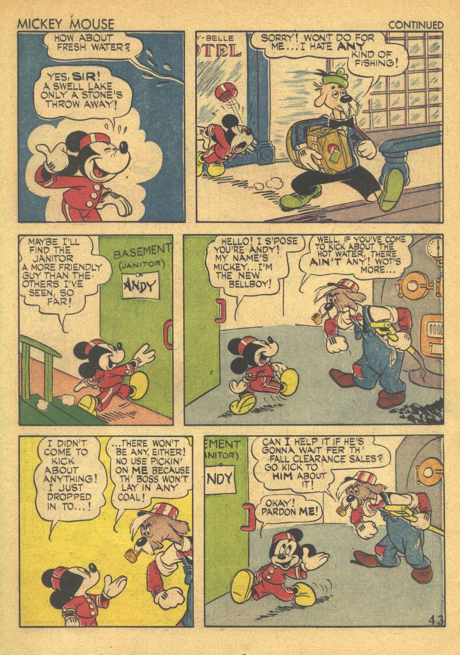 Read online Walt Disney's Comics and Stories comic -  Issue #30 - 45