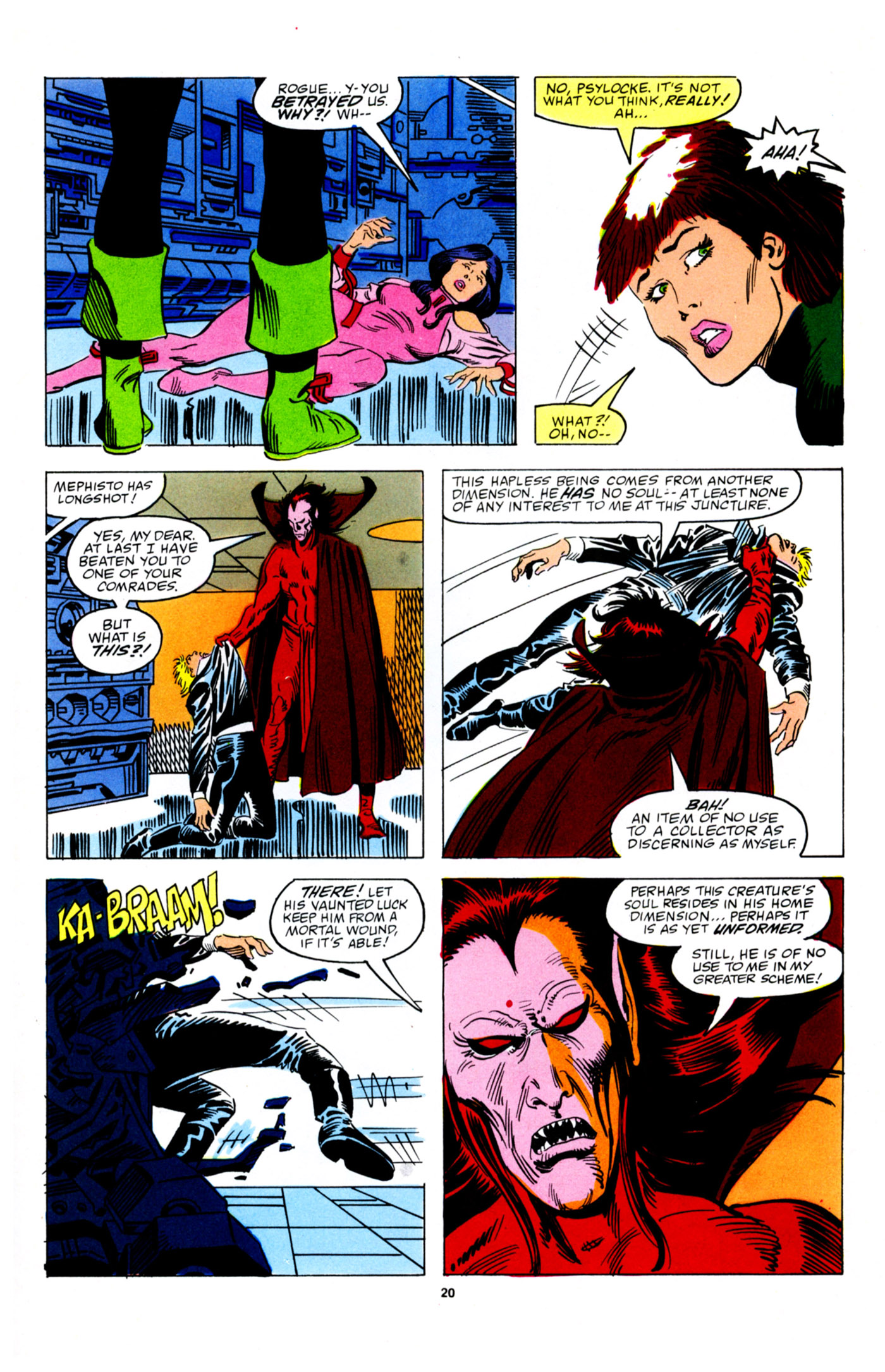 Read online Mephisto Vs. ... comic -  Issue #3 - 21