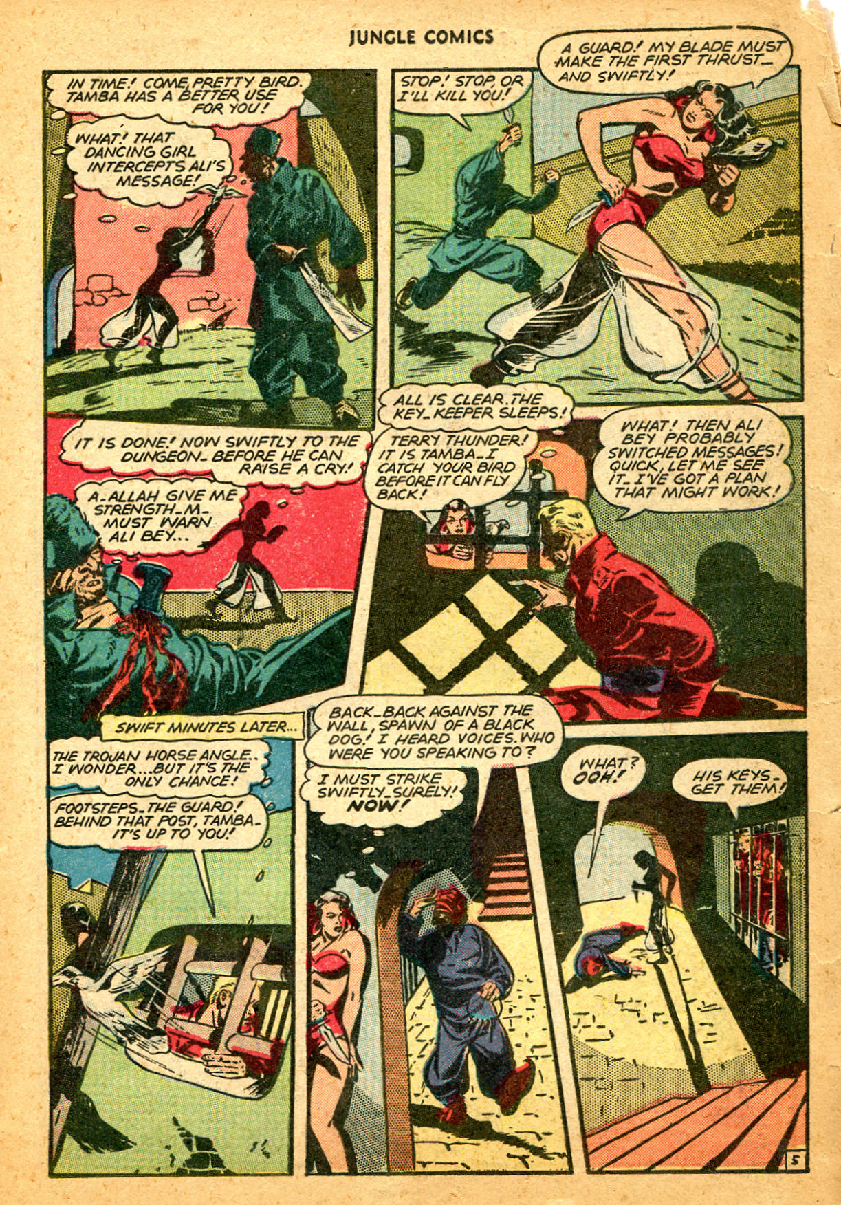 Read online Jungle Comics comic -  Issue #89 - 25