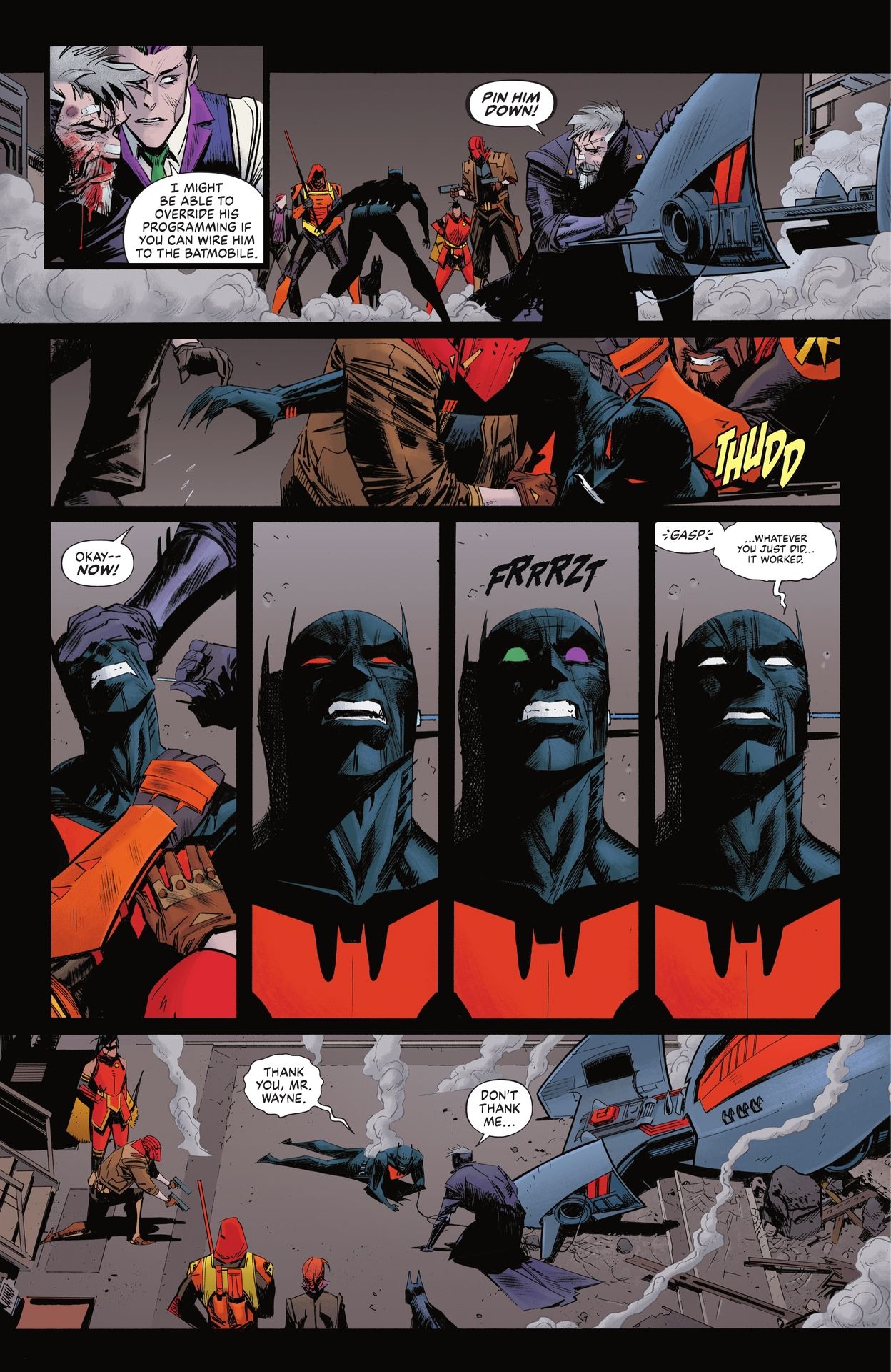 Read online Batman: Beyond the White Knight comic -  Issue #7 - 18