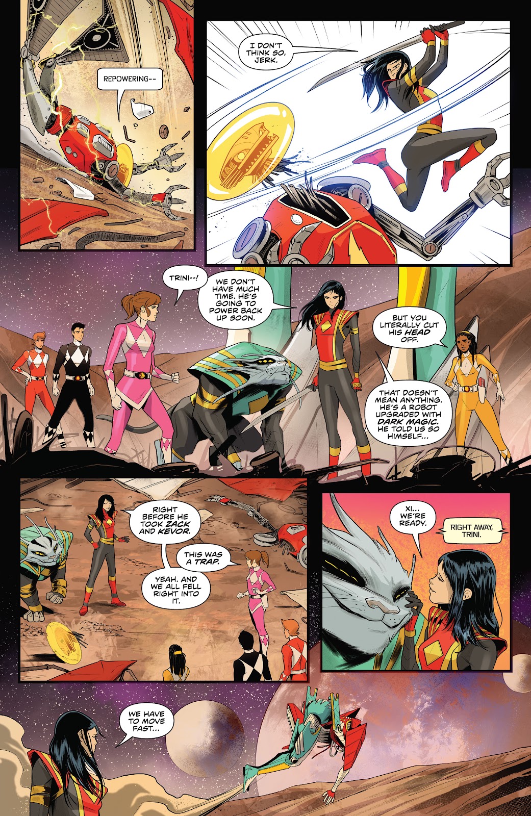 Mighty Morphin Power Rangers issue 105 - Page 16