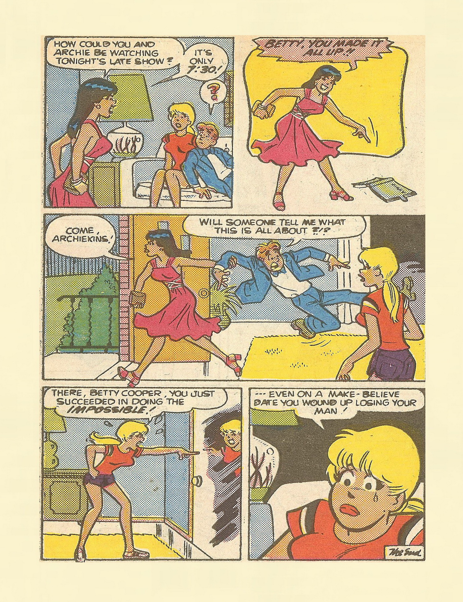 Read online Betty and Veronica Digest Magazine comic -  Issue #38 - 119