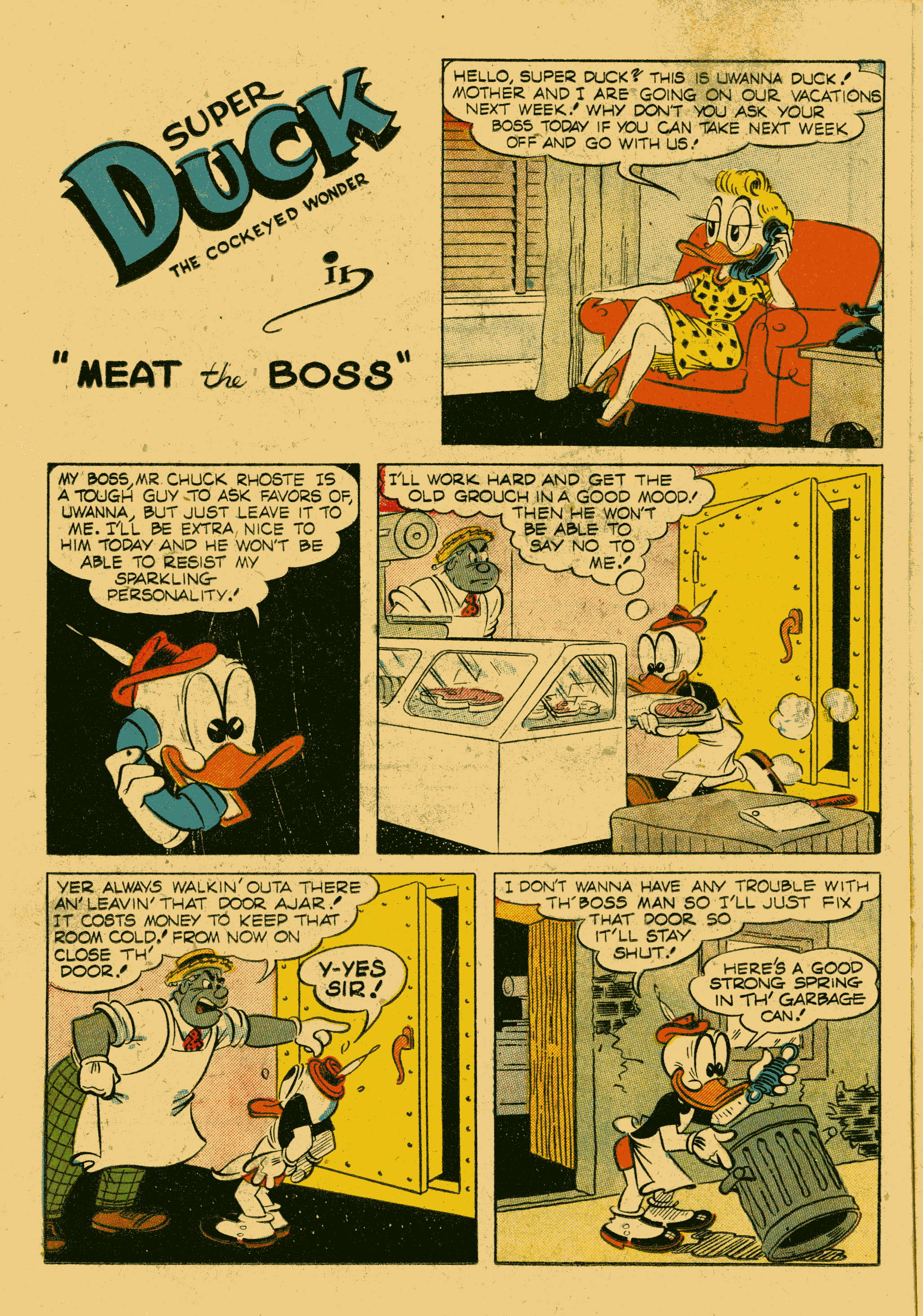 Read online Super Duck Comics comic -  Issue #34 - 20