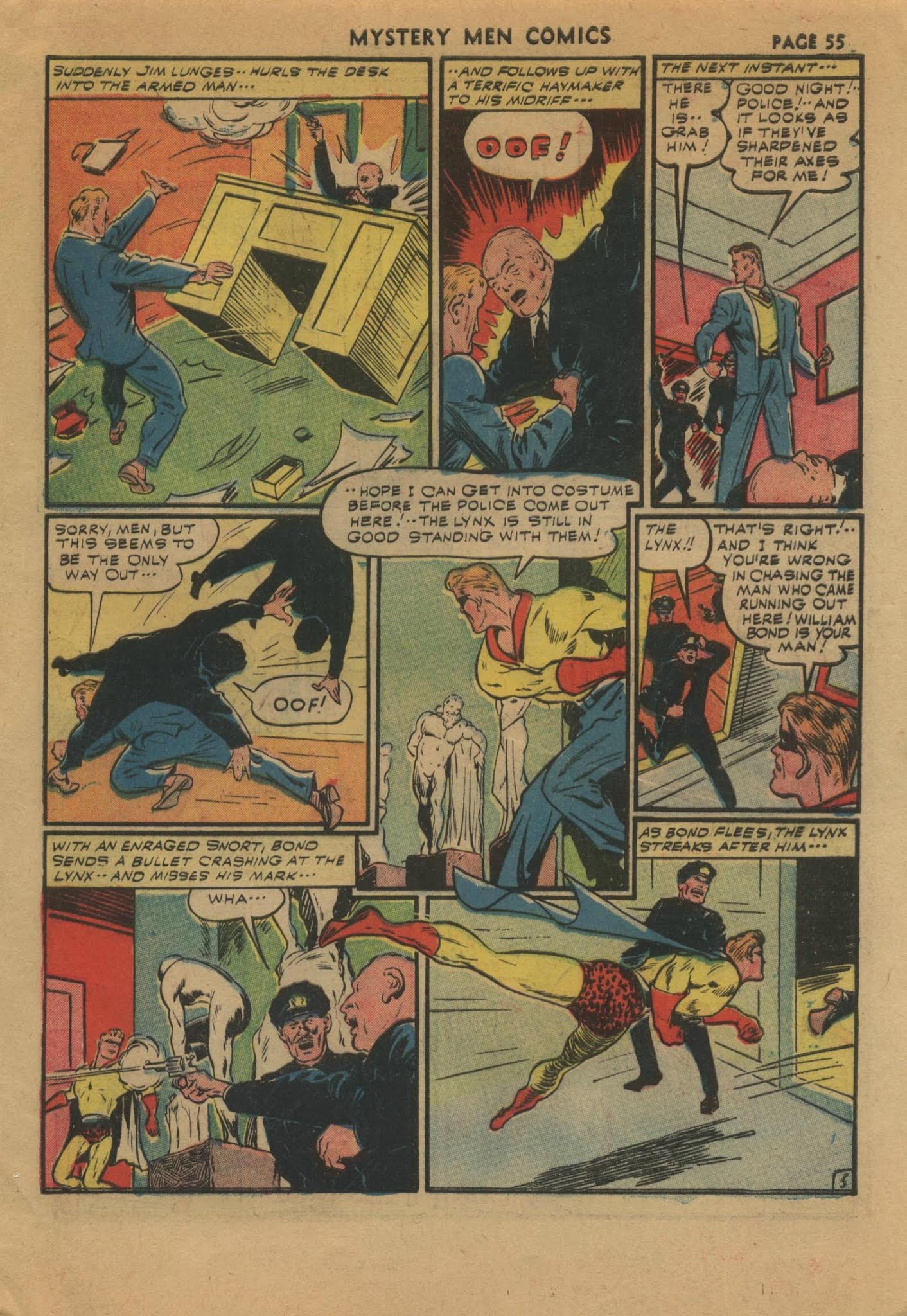 Read online Mystery Men Comics comic -  Issue #31 - 58