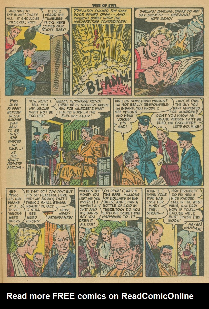 Read online Web of Evil comic -  Issue #5 - 17