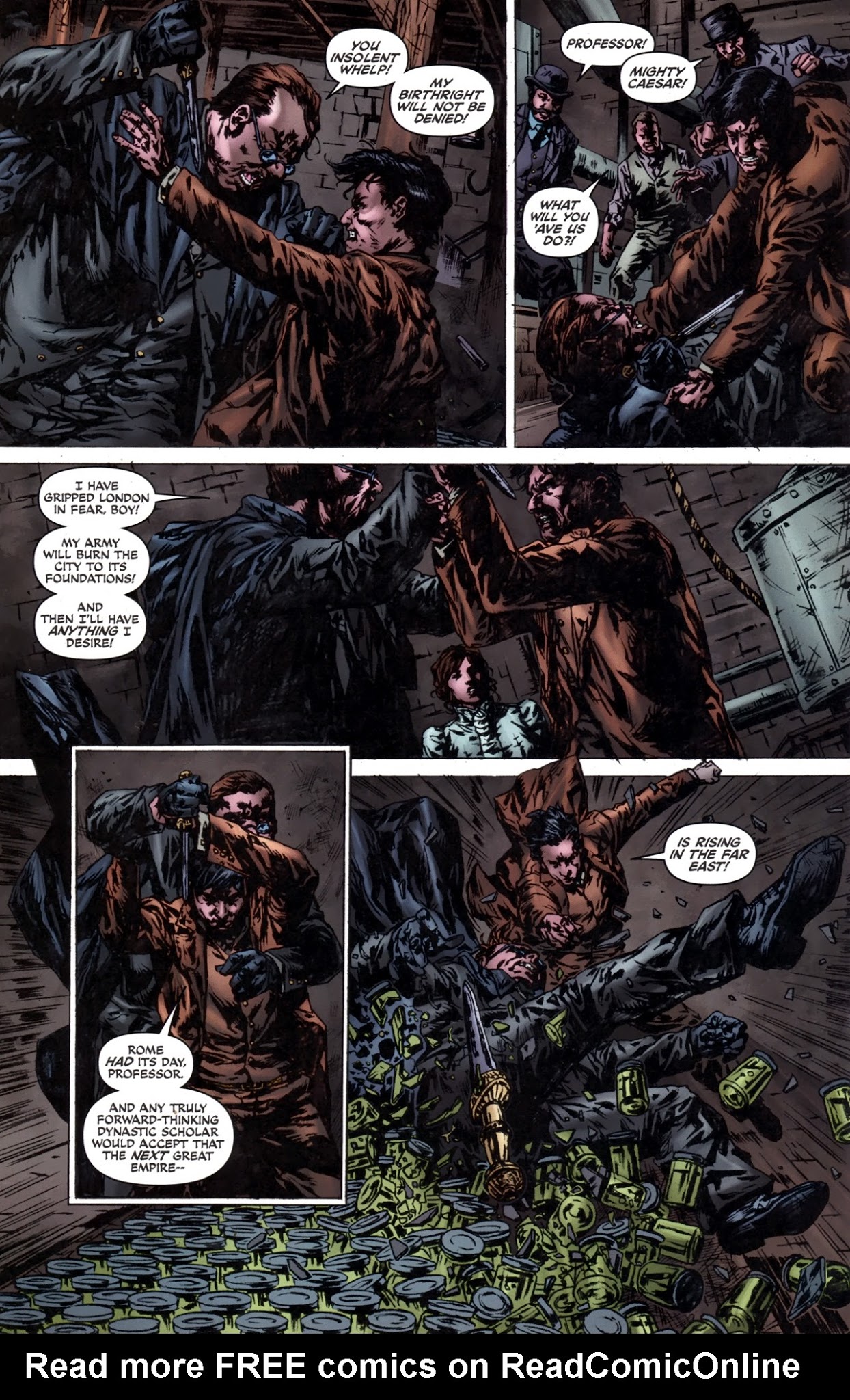 Read online Sherlock Holmes: Year One comic -  Issue #6 - 15