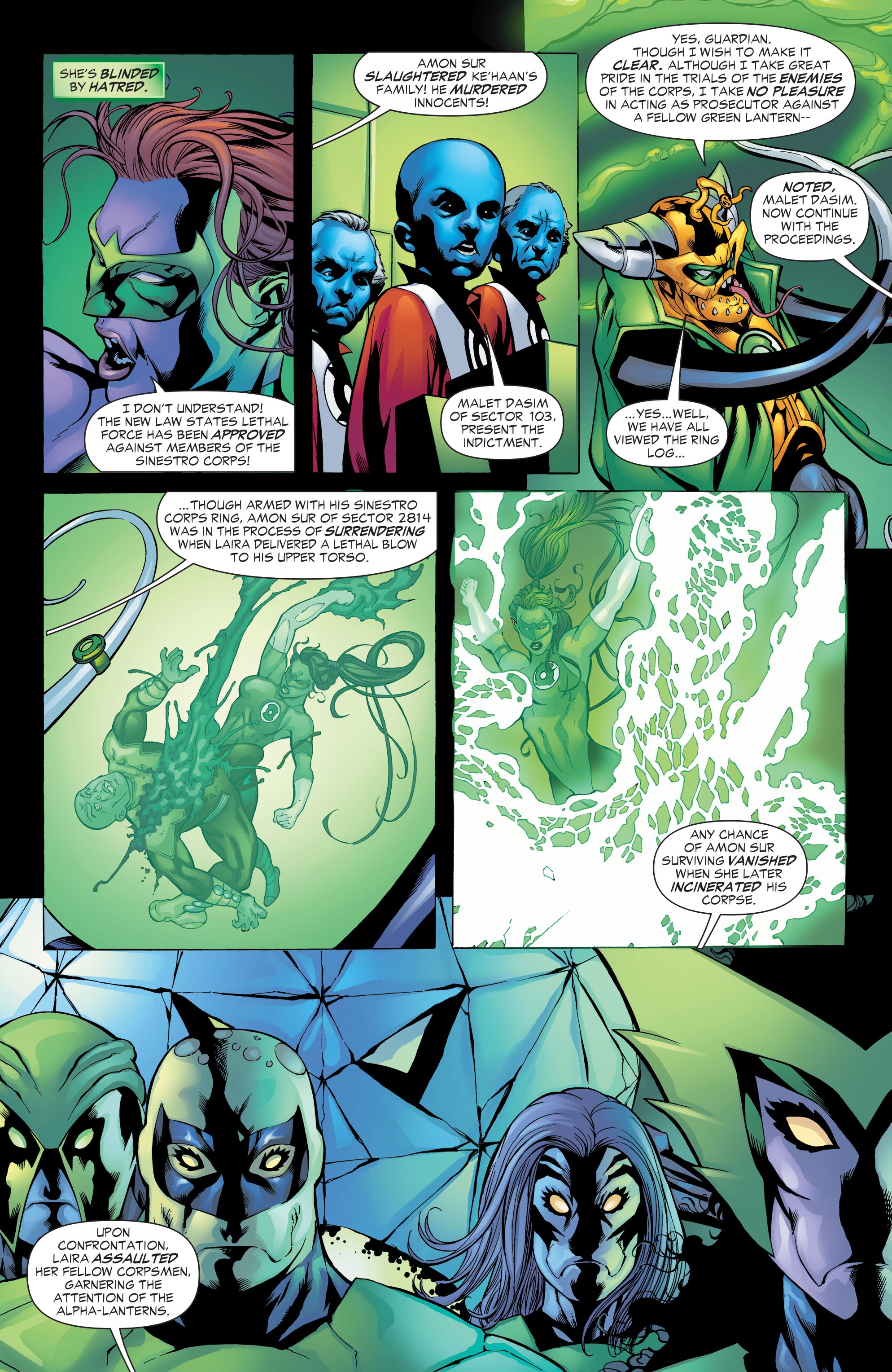 Read online Green Lantern by Geoff Johns comic -  Issue # TPB 4 (Part 1) - 56