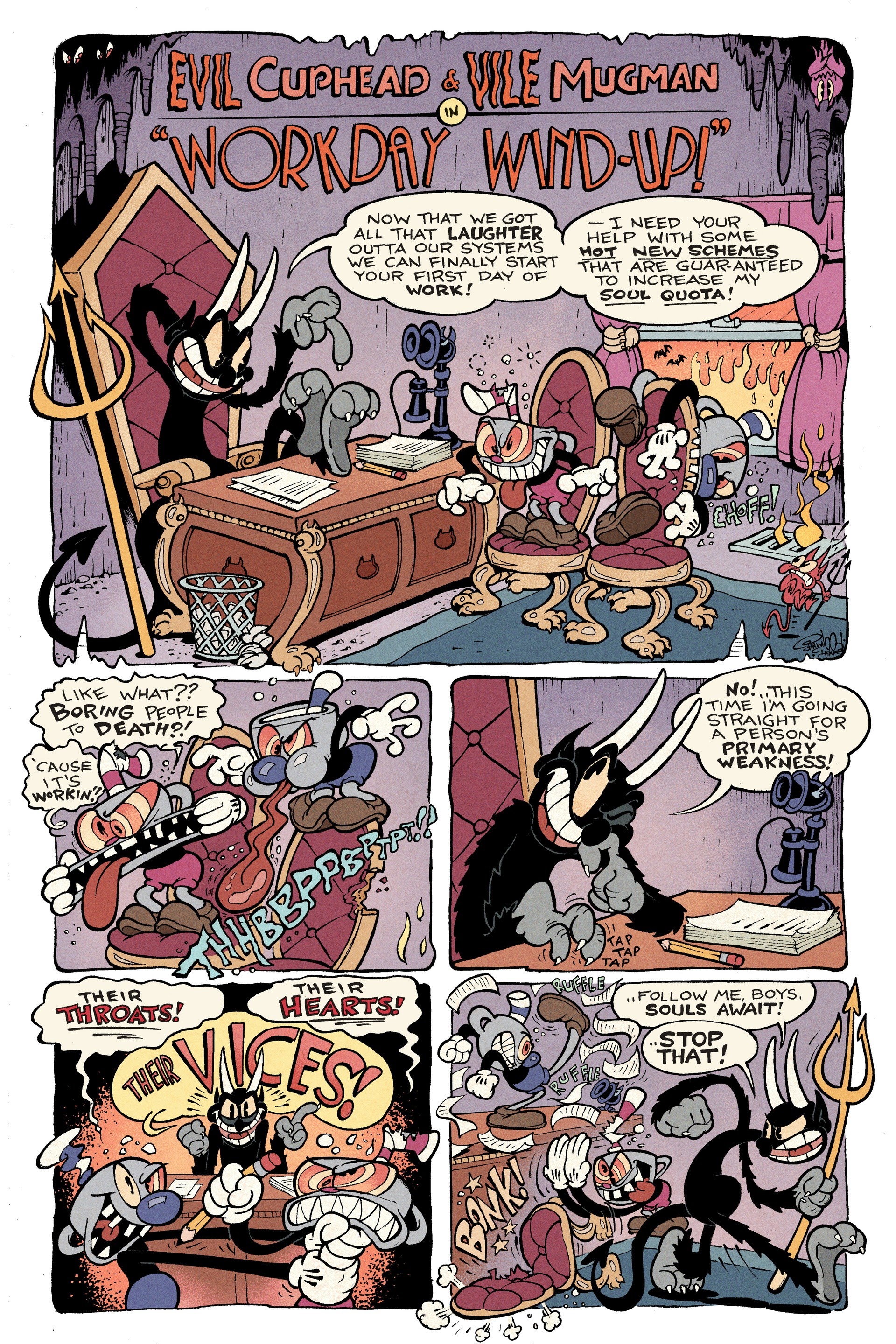 Read online Cuphead: Comic Capers & Curios comic -  Issue # TPB 2 - 32