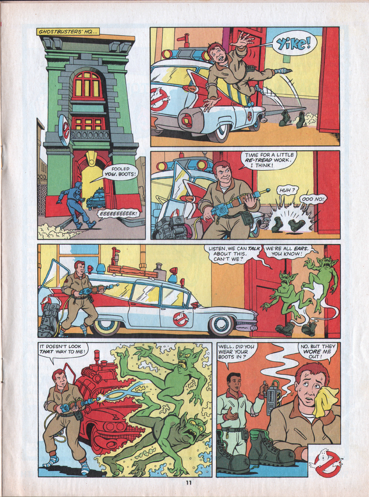 Read online The Real Ghostbusters comic -  Issue #31 - 11