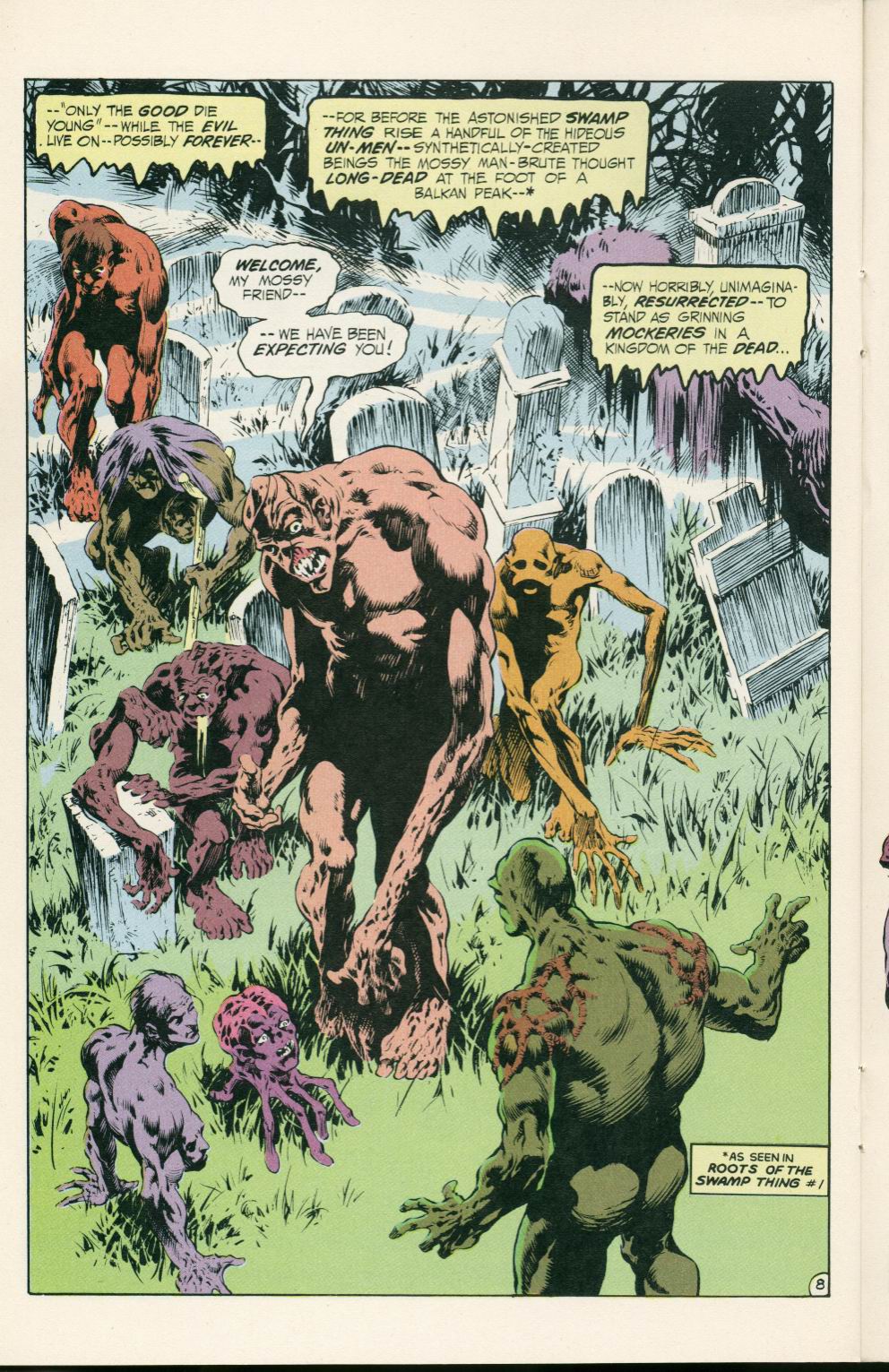 Read online Roots of the Swamp Thing comic -  Issue #5 - 30