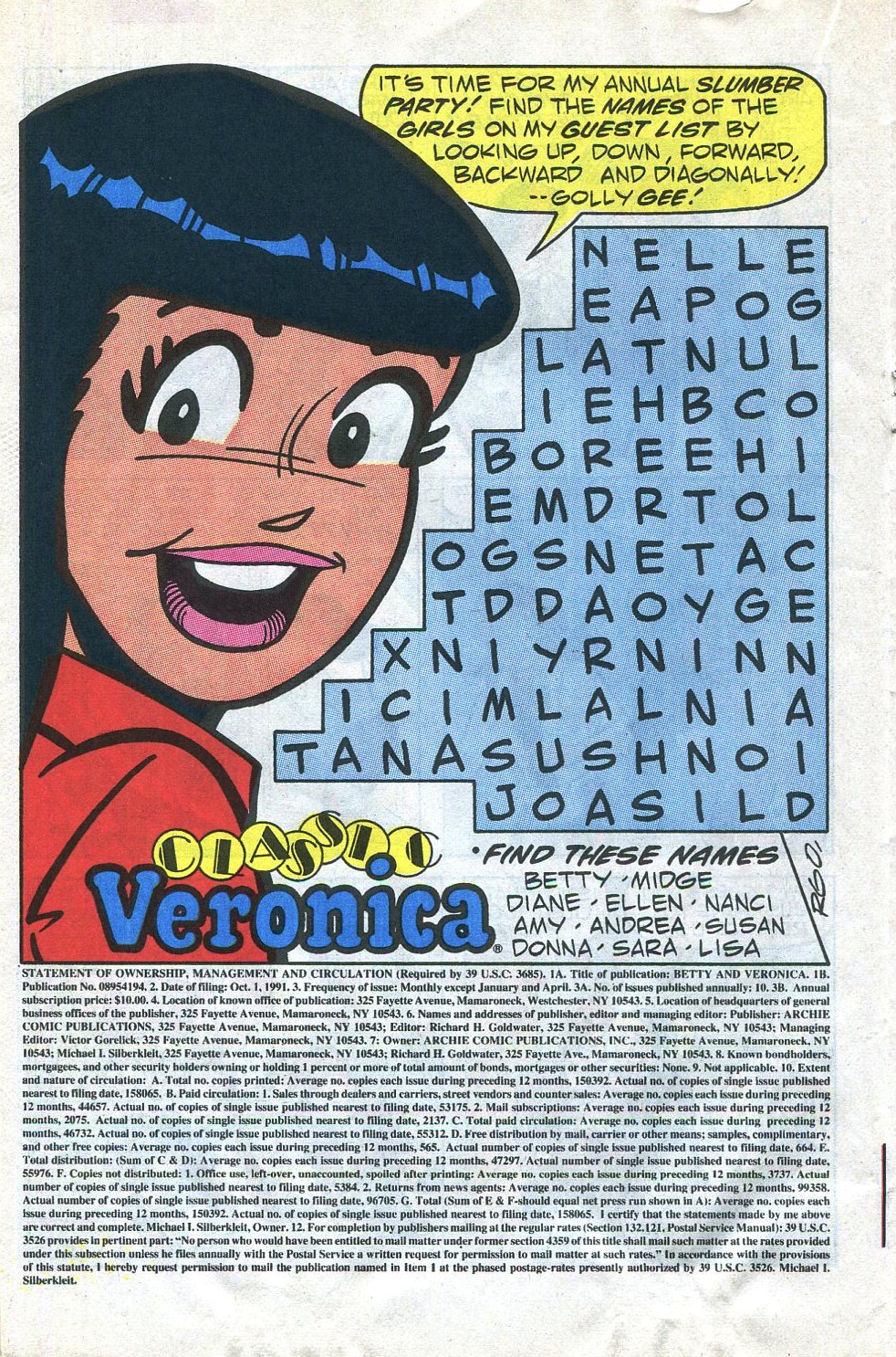 Read online Betty and Veronica (1987) comic -  Issue #50 - 18