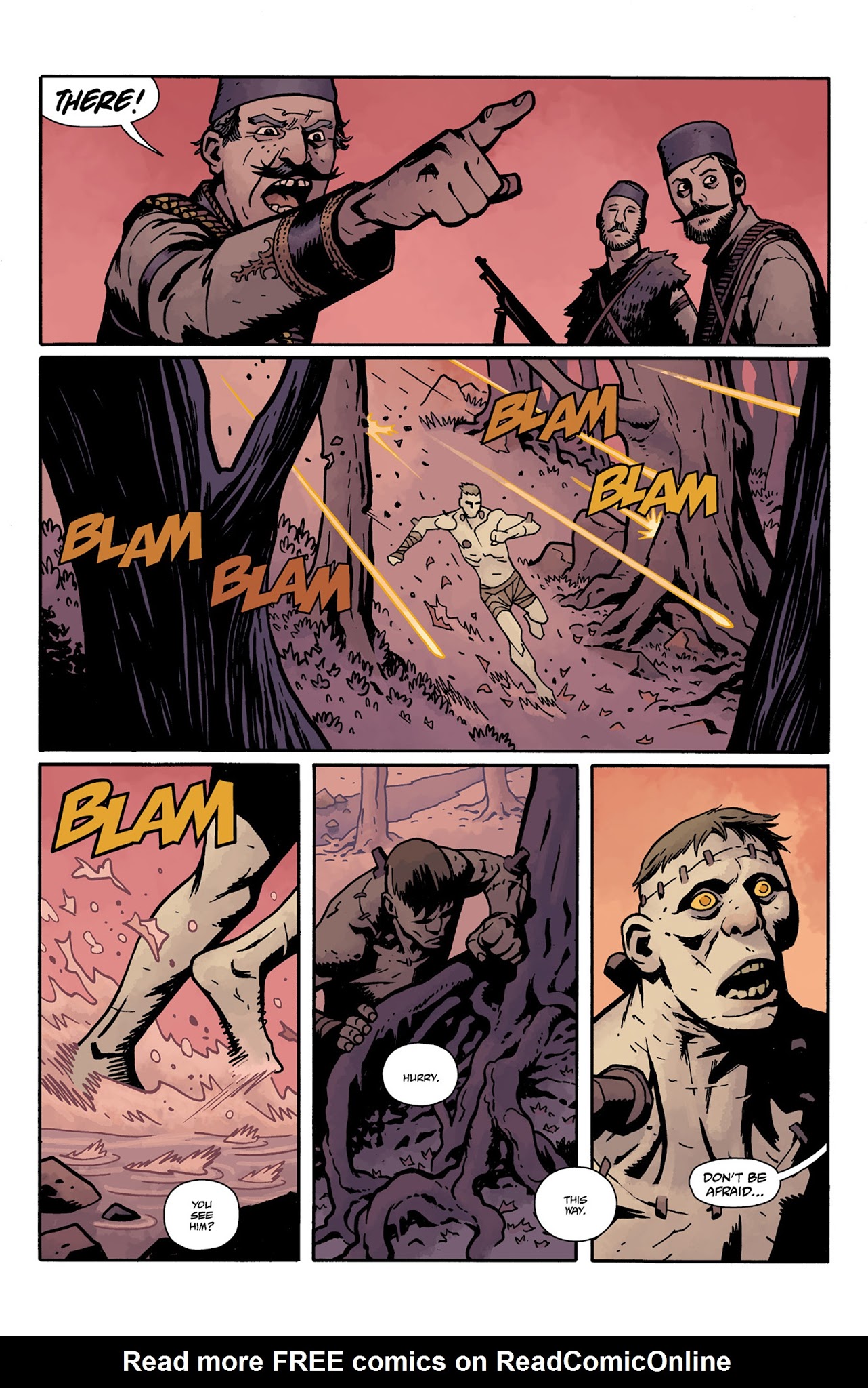 Read online Frankenstein Underground comic -  Issue #1 - 15