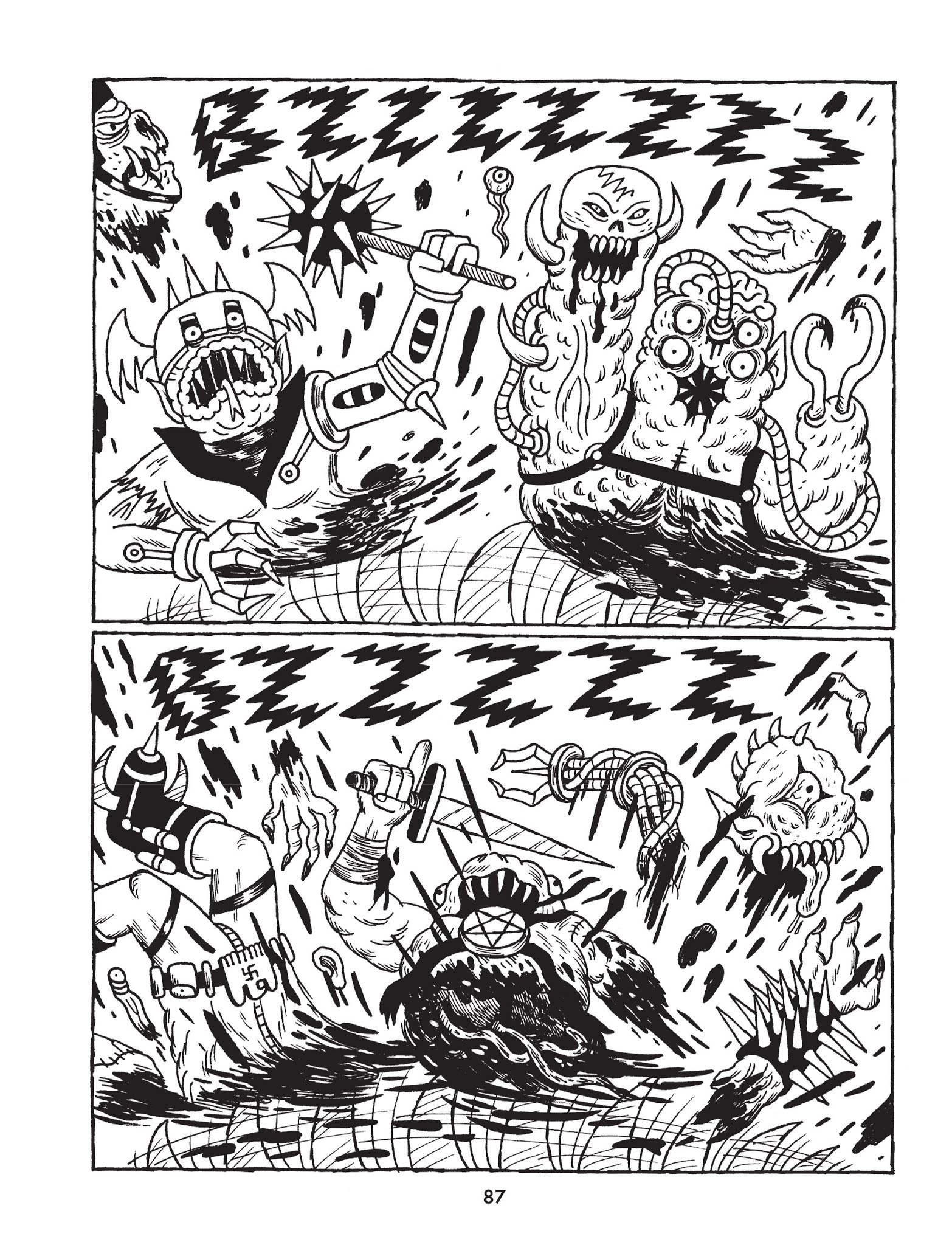 Read online Prison Pit comic -  Issue #5 - 89