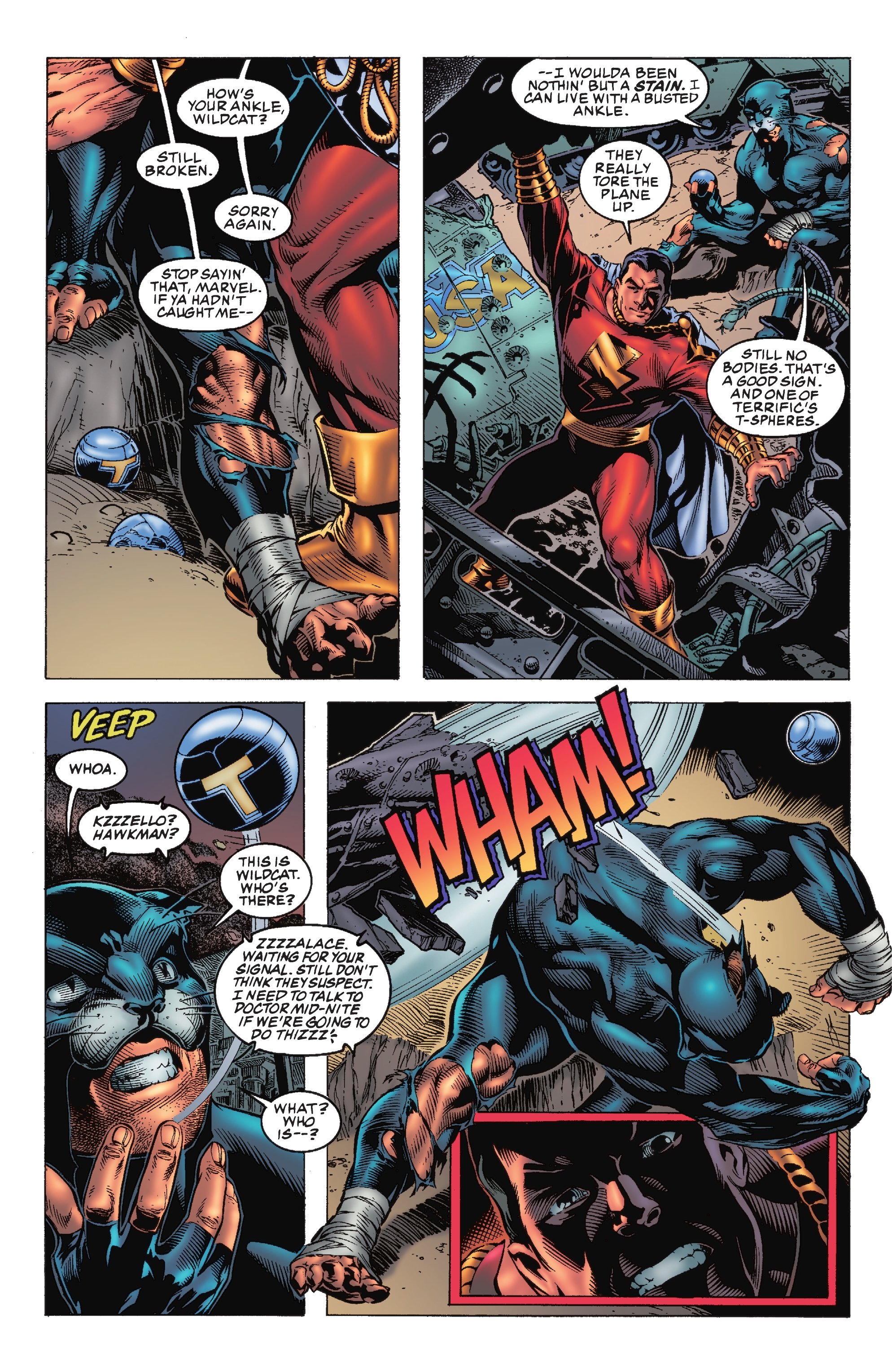 Read online Black Adam/JSA: Black Reign comic -  Issue # TPB - 84