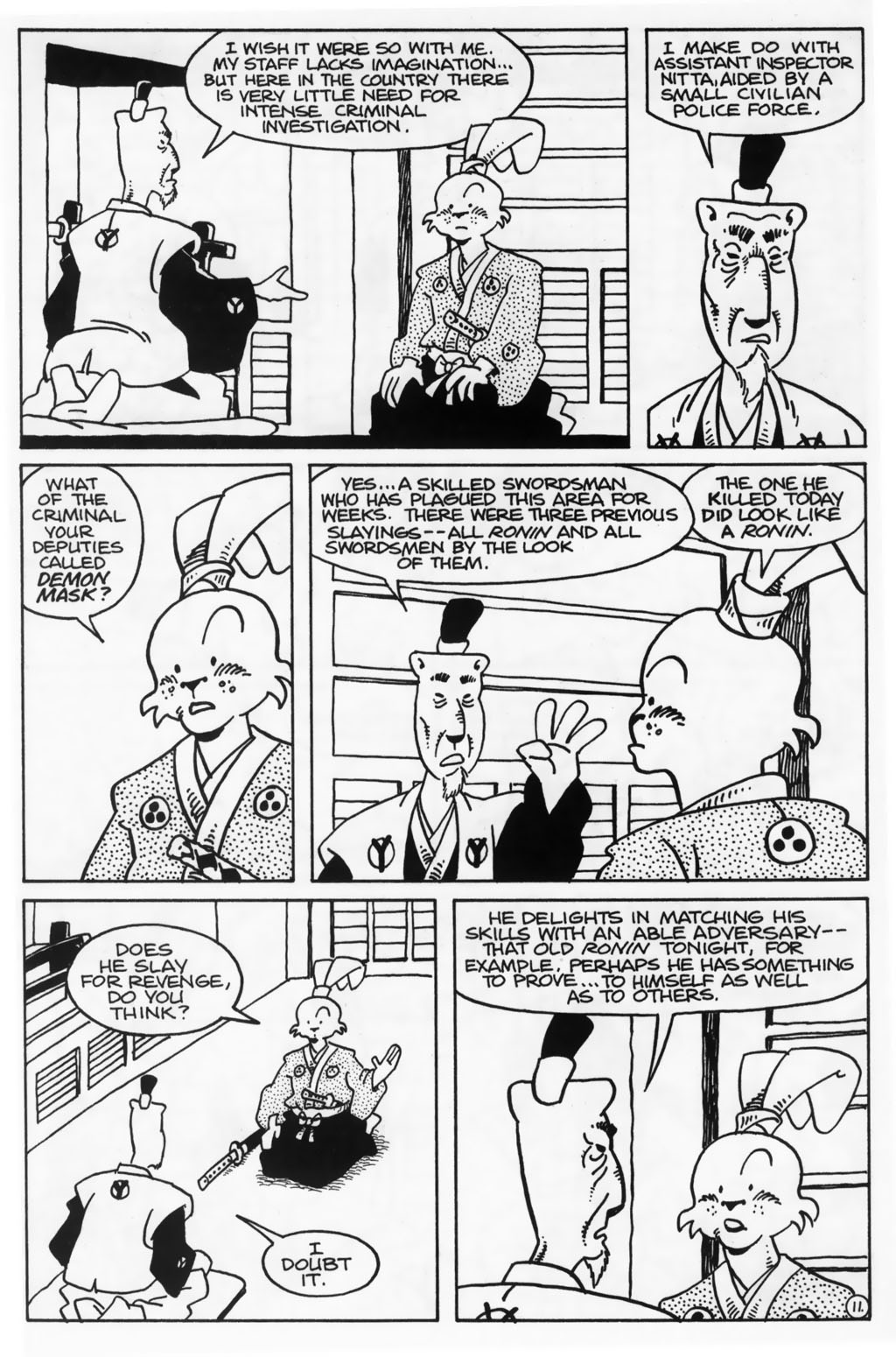 Read online Usagi Yojimbo (1996) comic -  Issue #34 - 13