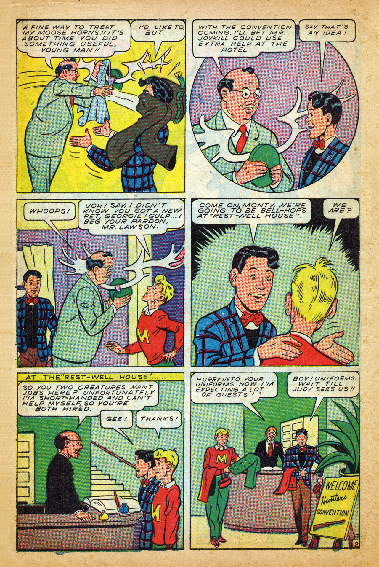 Read online Georgie Comics (1945) comic -  Issue #8 - 14