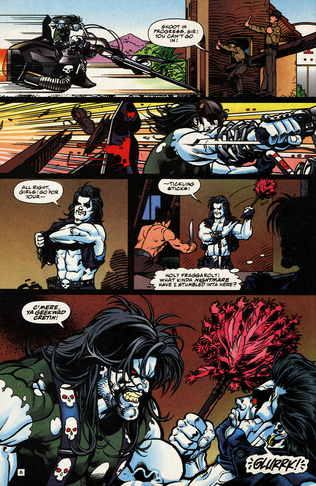 Read online Lobo Goes to Hollywood comic -  Issue # Full - 7