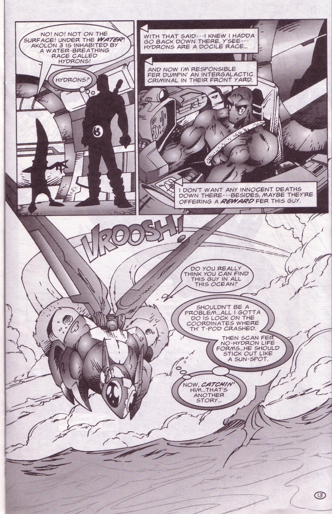 Read online Zen Intergalactic Ninja: Starquest comic -  Issue #5 - 15