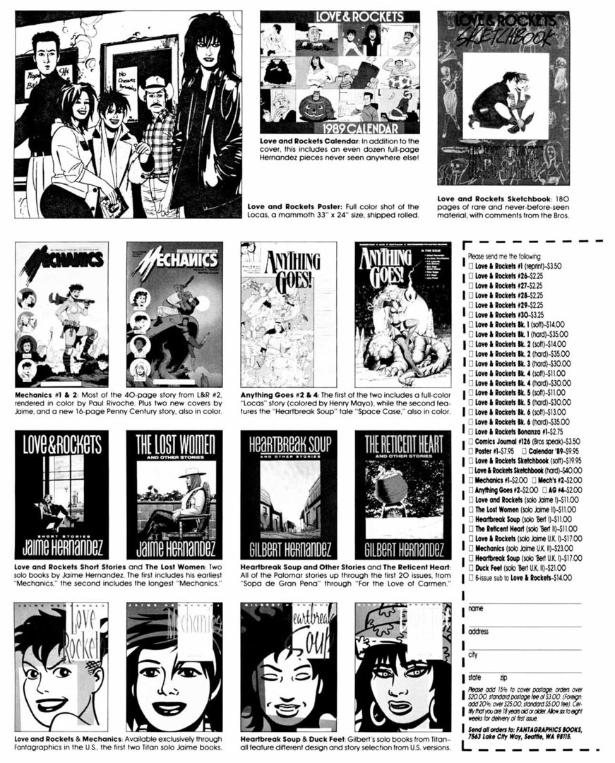 Read online Love and Rockets (1982) comic -  Issue #30 - 52