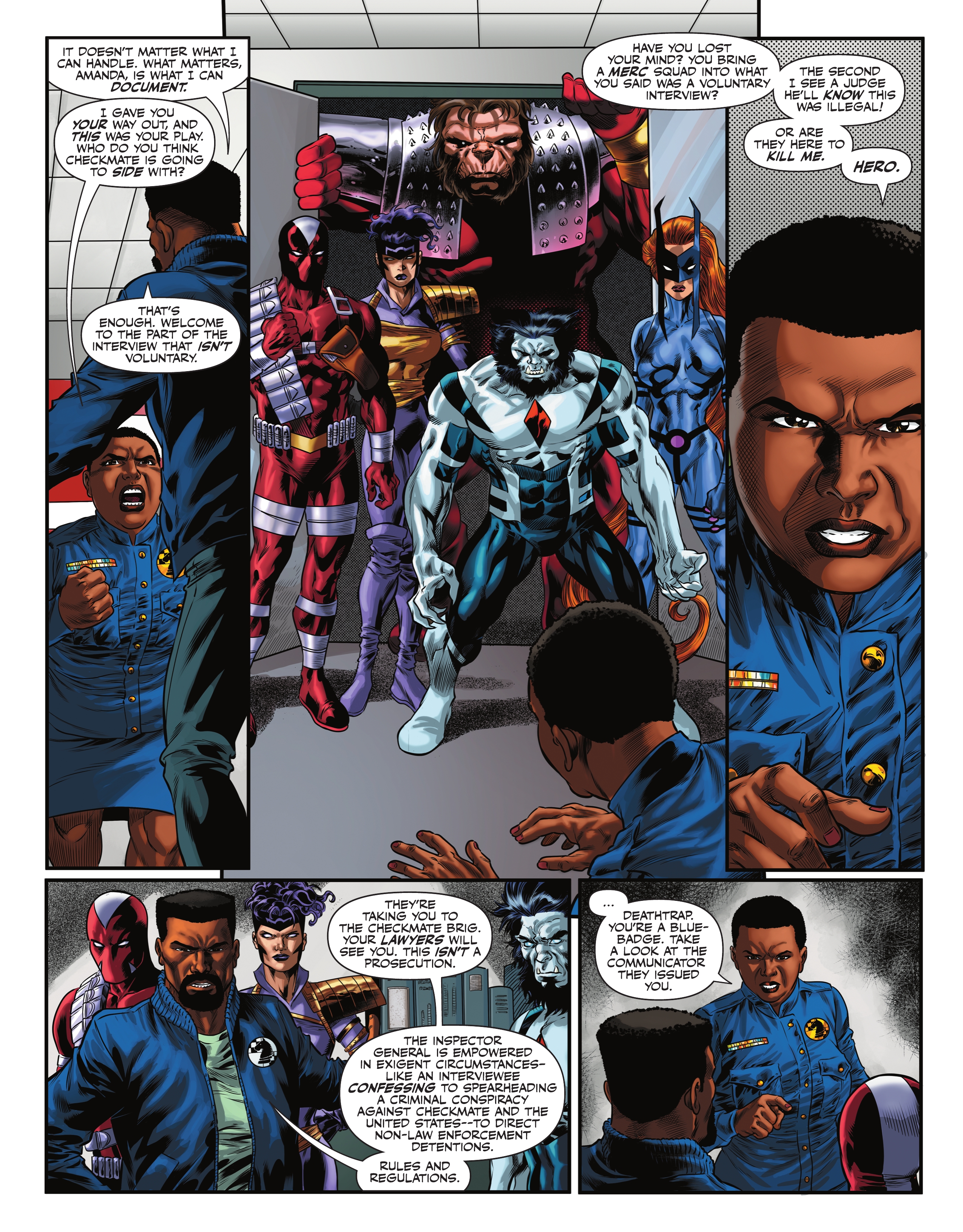 Read online Waller vs. Wildstorm comic -  Issue #2 - 25