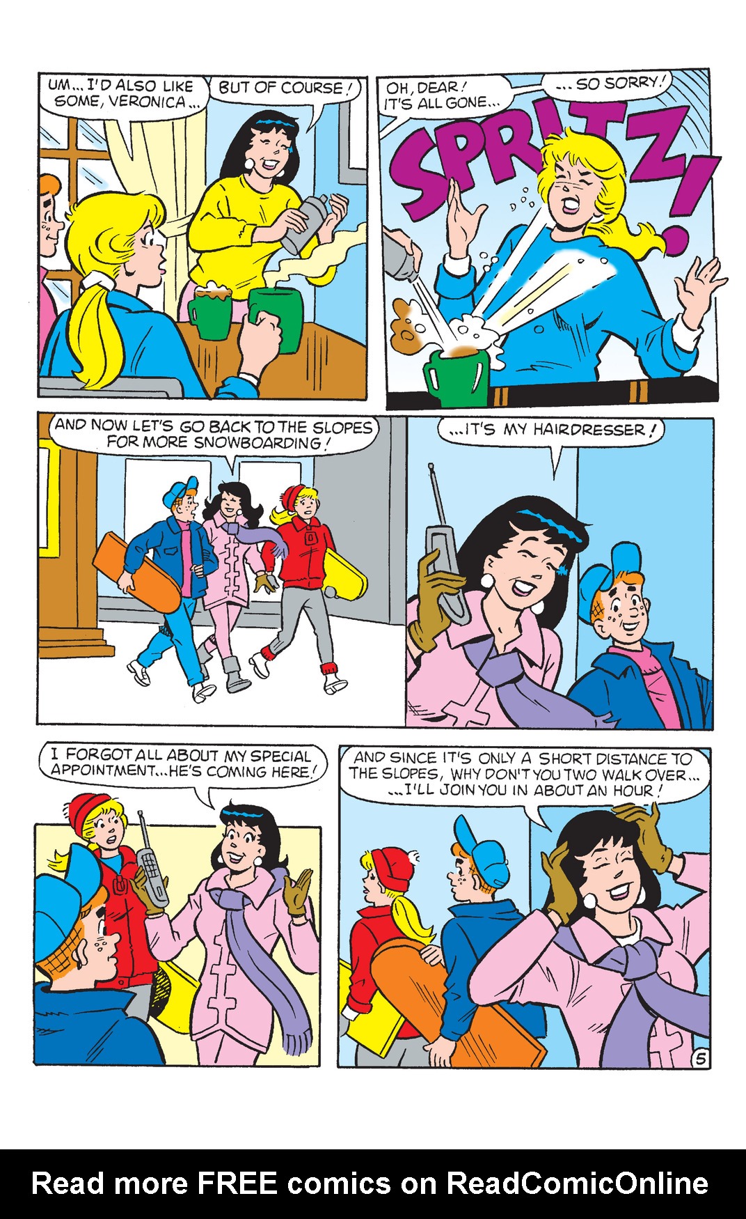 Read online World of Archie: Xtreme Winter comic -  Issue # Full - 73