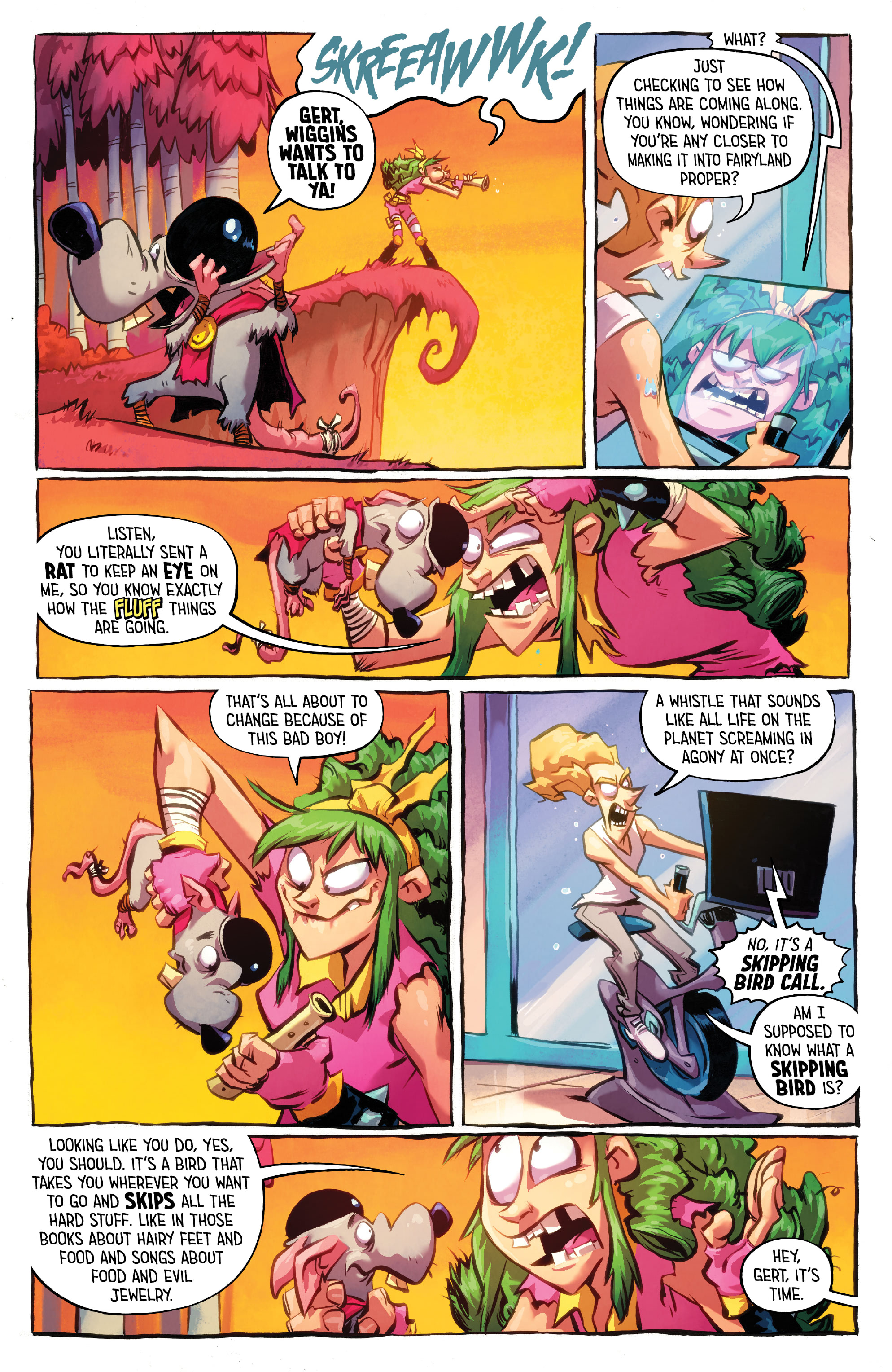 Read online I Hate Fairyland (2022) comic -  Issue #3 - 4