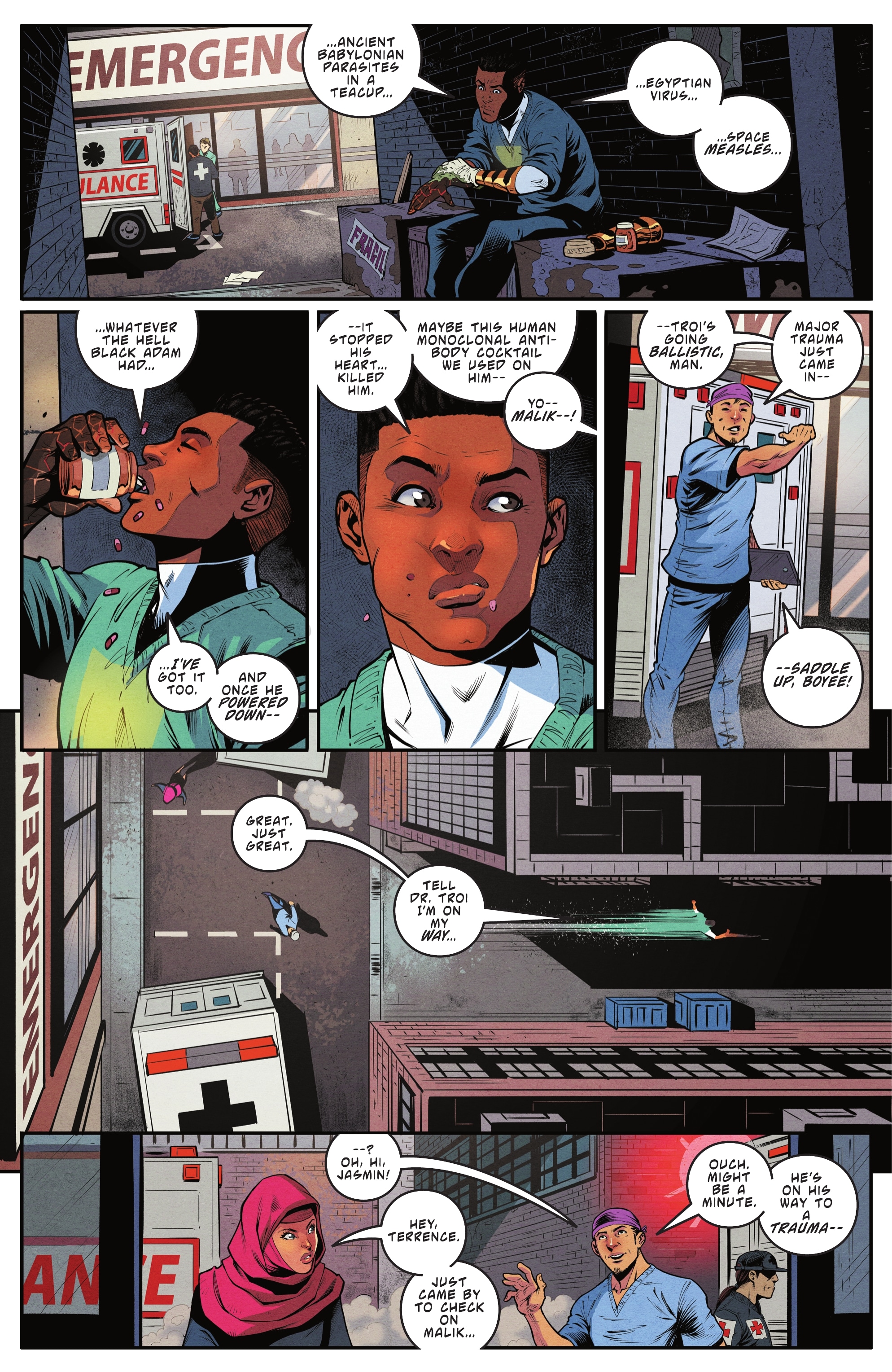 Read online Black Adam comic -  Issue #5 - 16