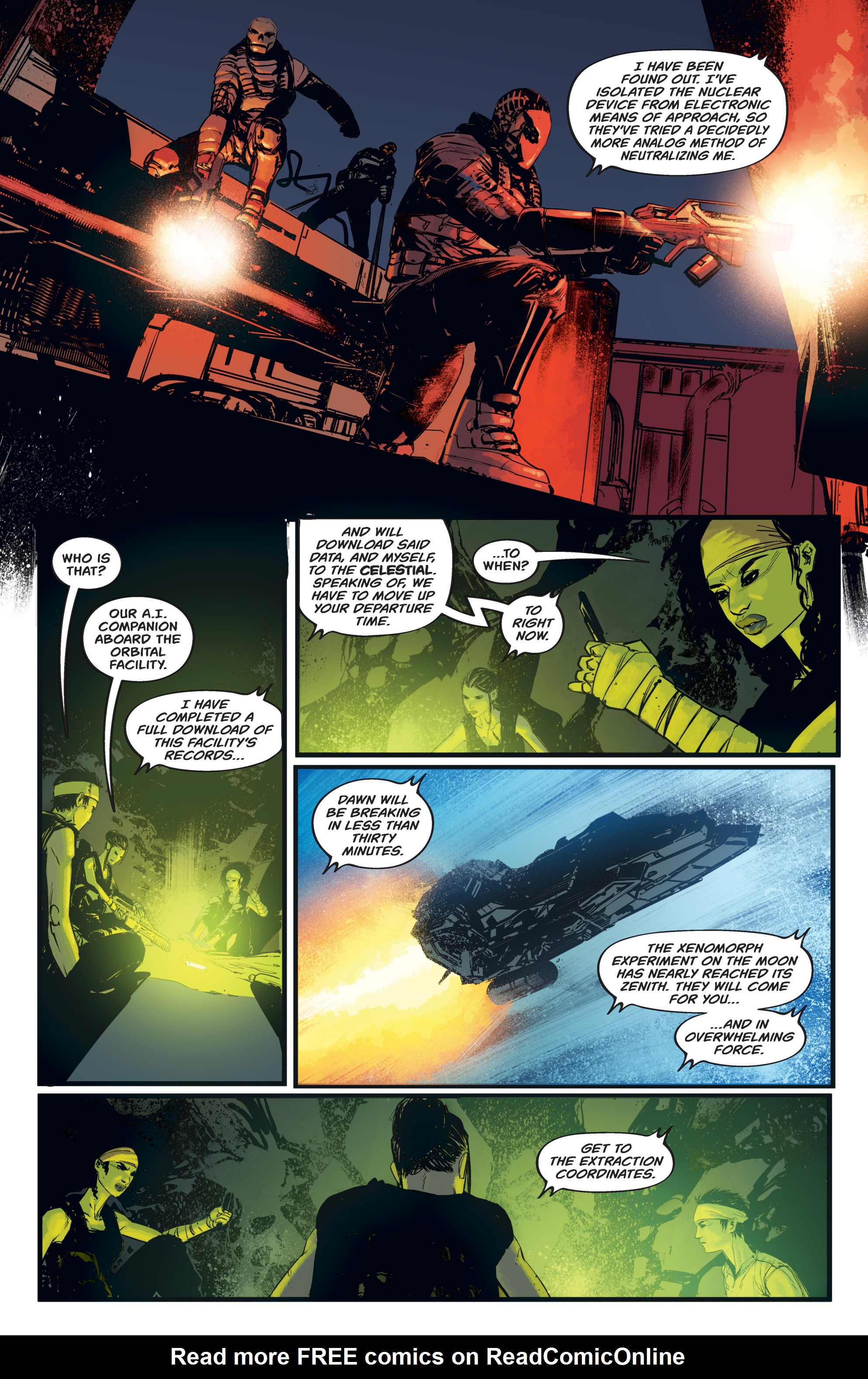 Read online Aliens: Resistance comic -  Issue # _TPB - 83