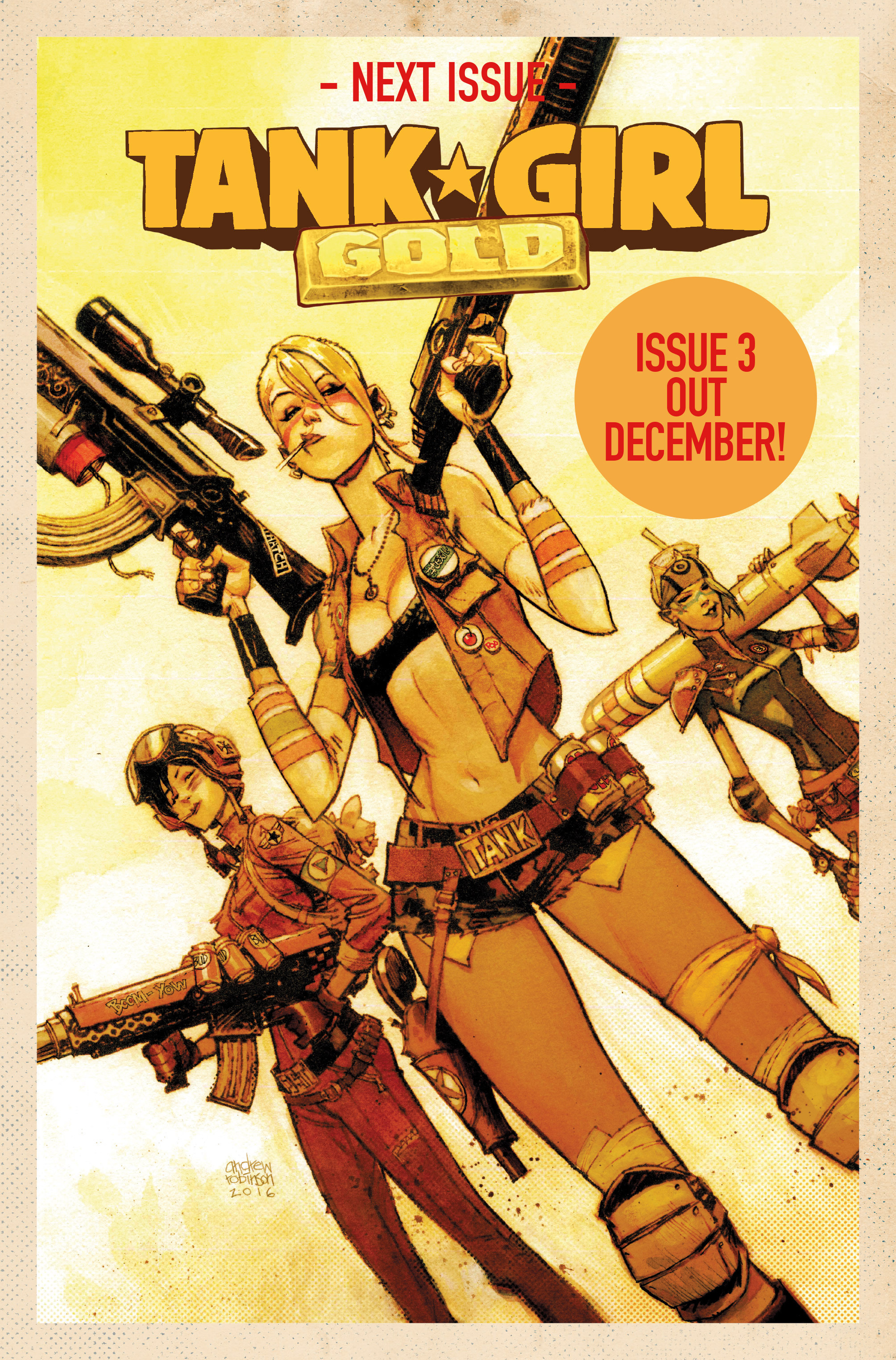 Read online Tank Girl: Gold comic -  Issue #2 - 24