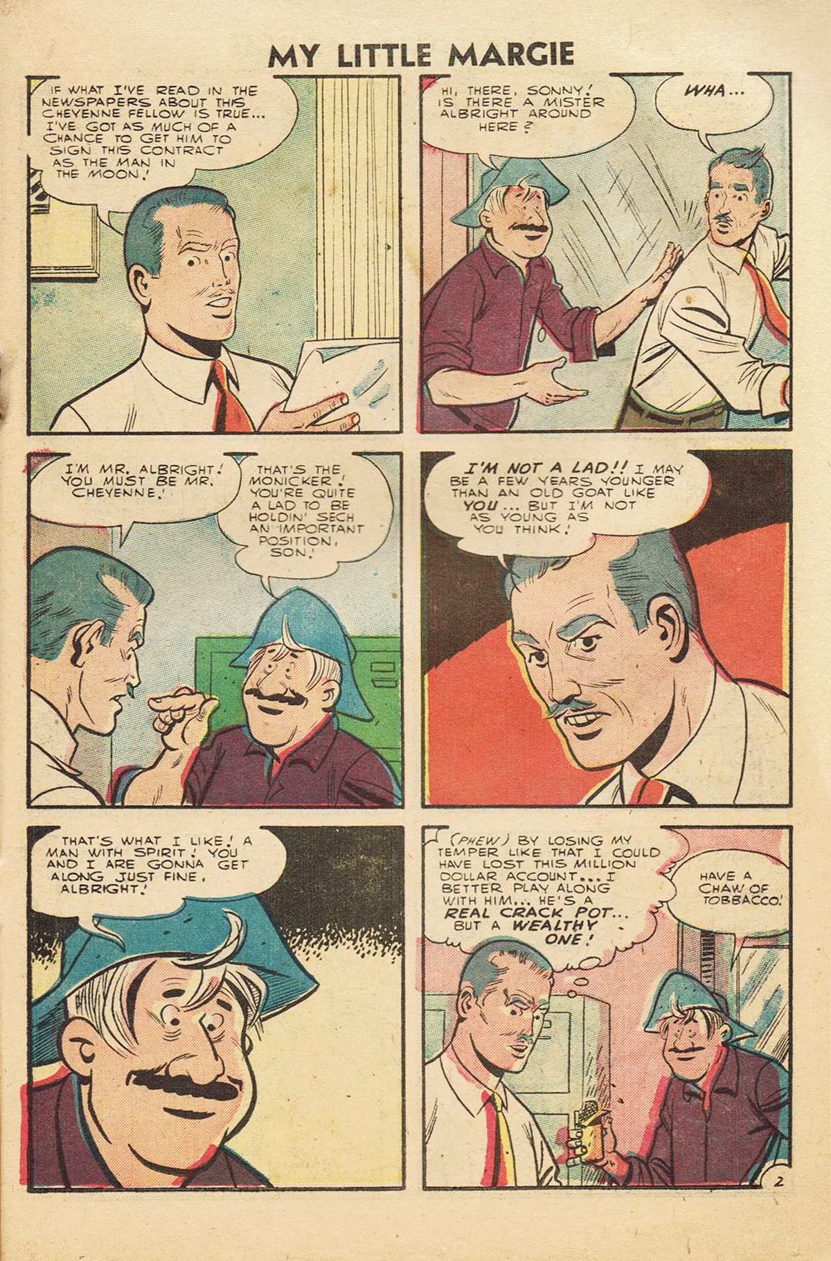 Read online My Little Margie (1954) comic -  Issue #20 - 82