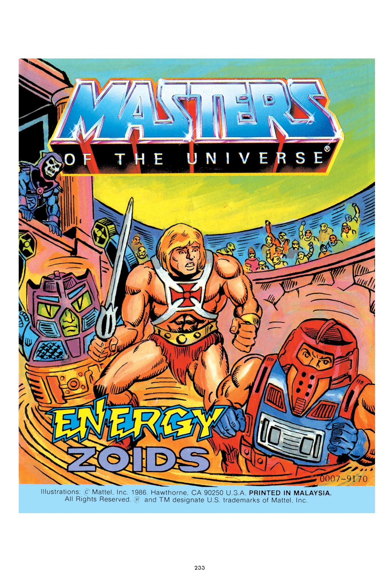 Read online He-Man and the Masters of the Universe Minicomic Collection comic -  Issue # TPB 2 - 222