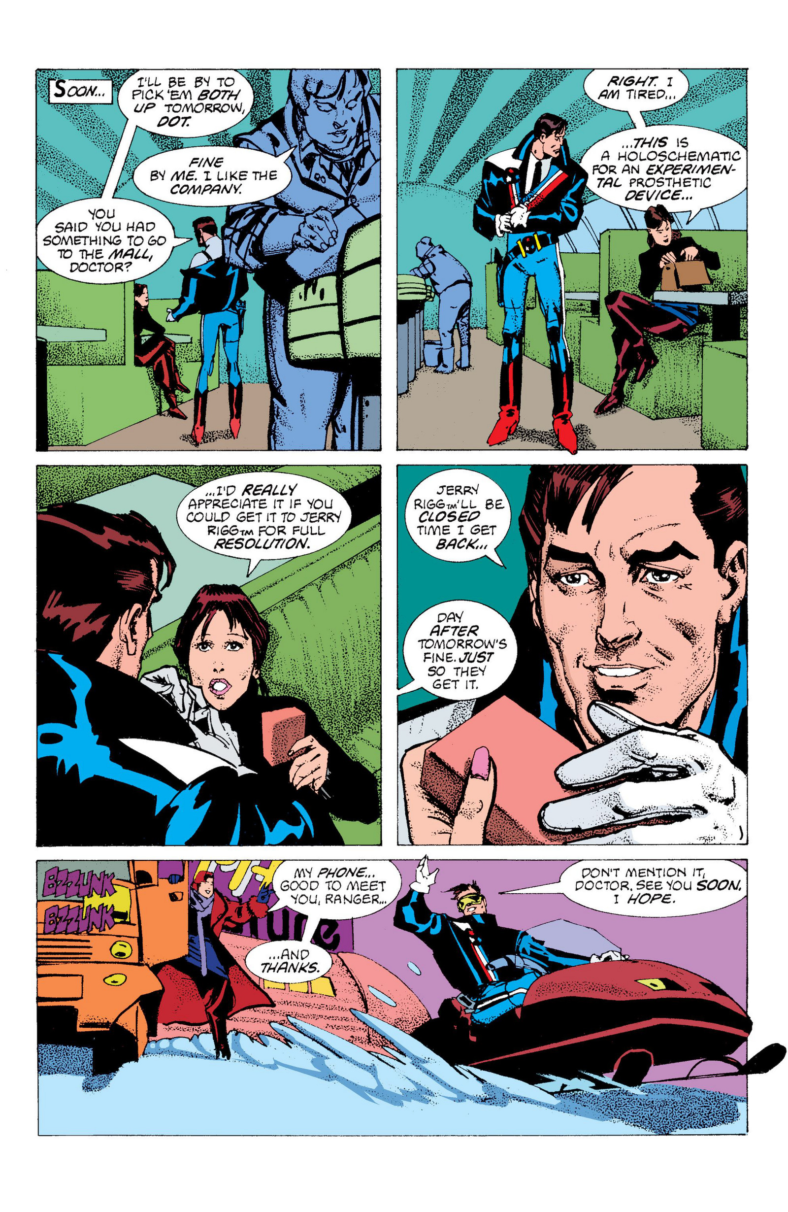 Read online American Flagg! comic -  Issue # _Definitive Collection (Part 3) - 21