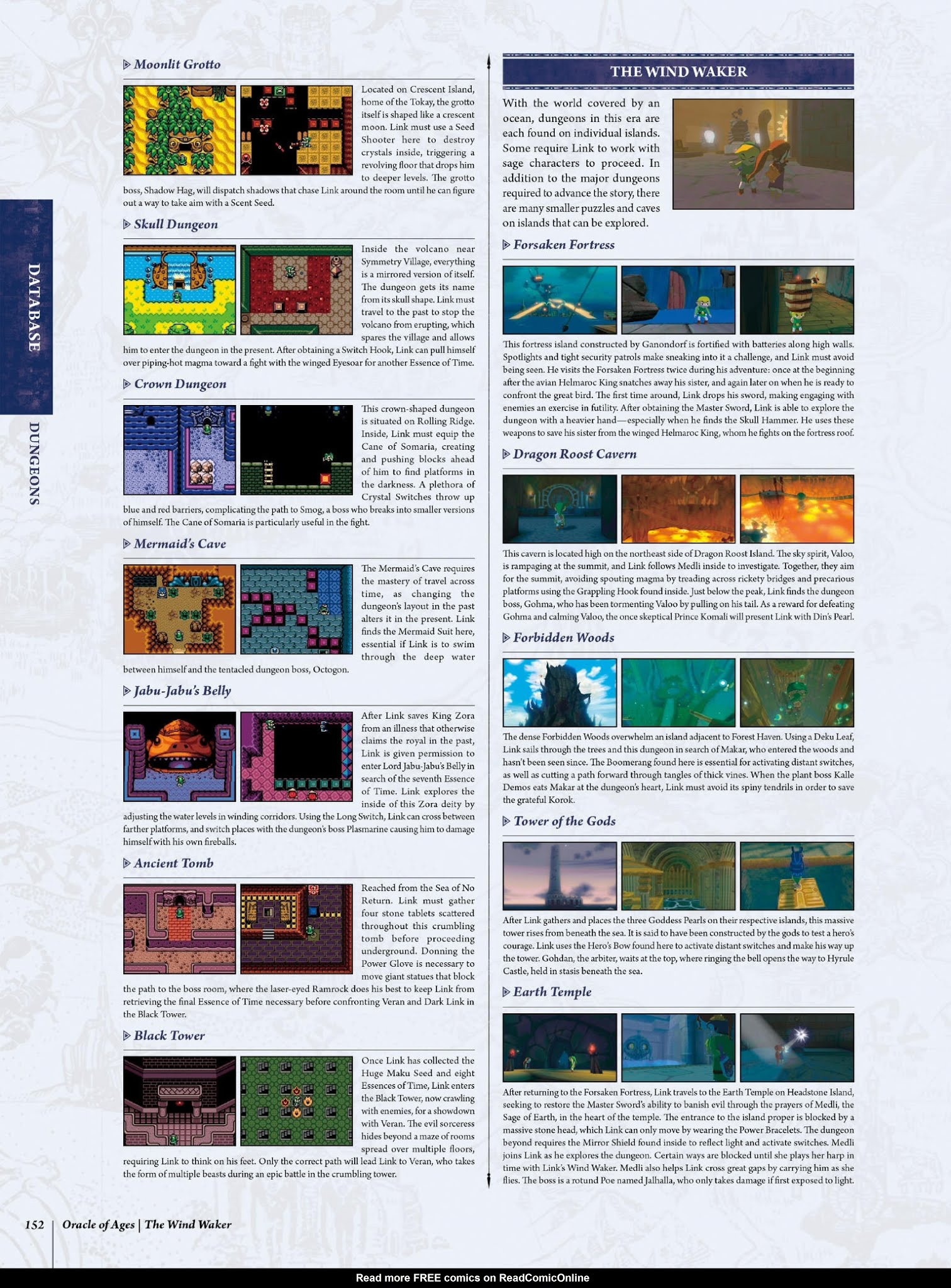 Read online The Legend of Zelda Encyclopedia comic -  Issue # TPB (Part 2) - 56
