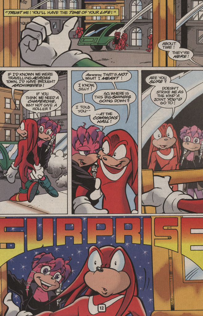 Read online Knuckles the Echidna comic -  Issue #28 - 17