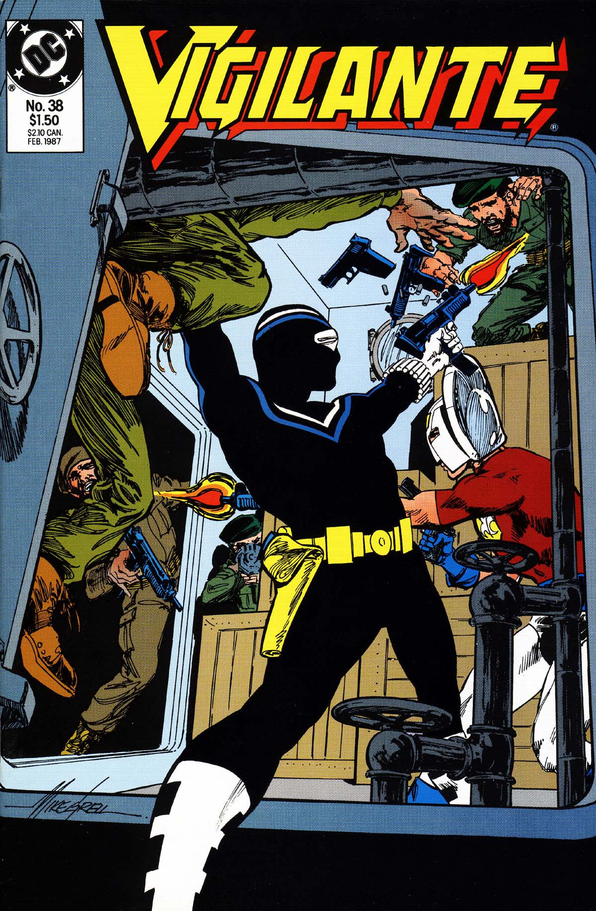 Read online Vigilante (1983) comic -  Issue #38 - 1