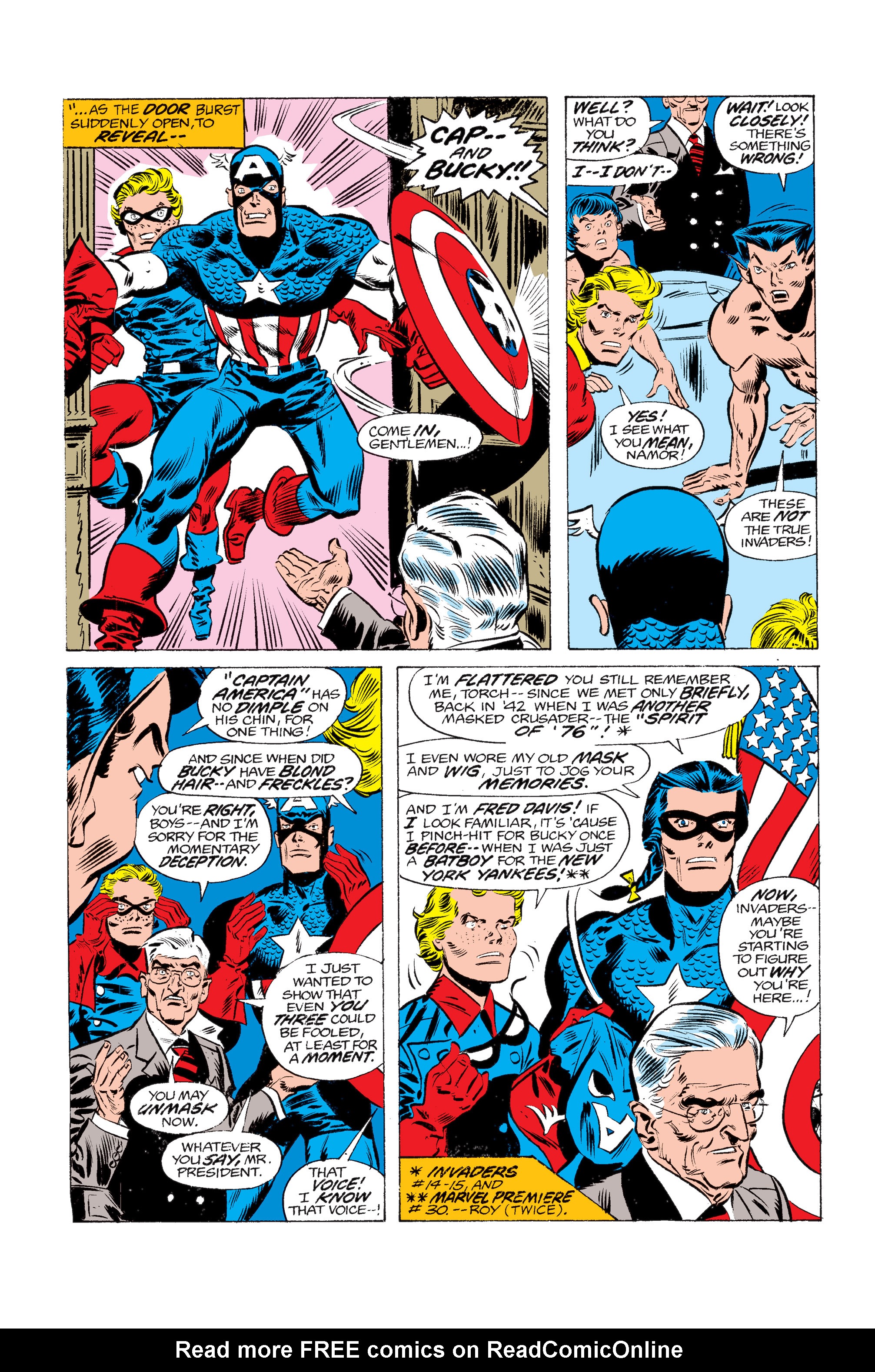 Read online Captain America: Patriot comic -  Issue # TPB - 137