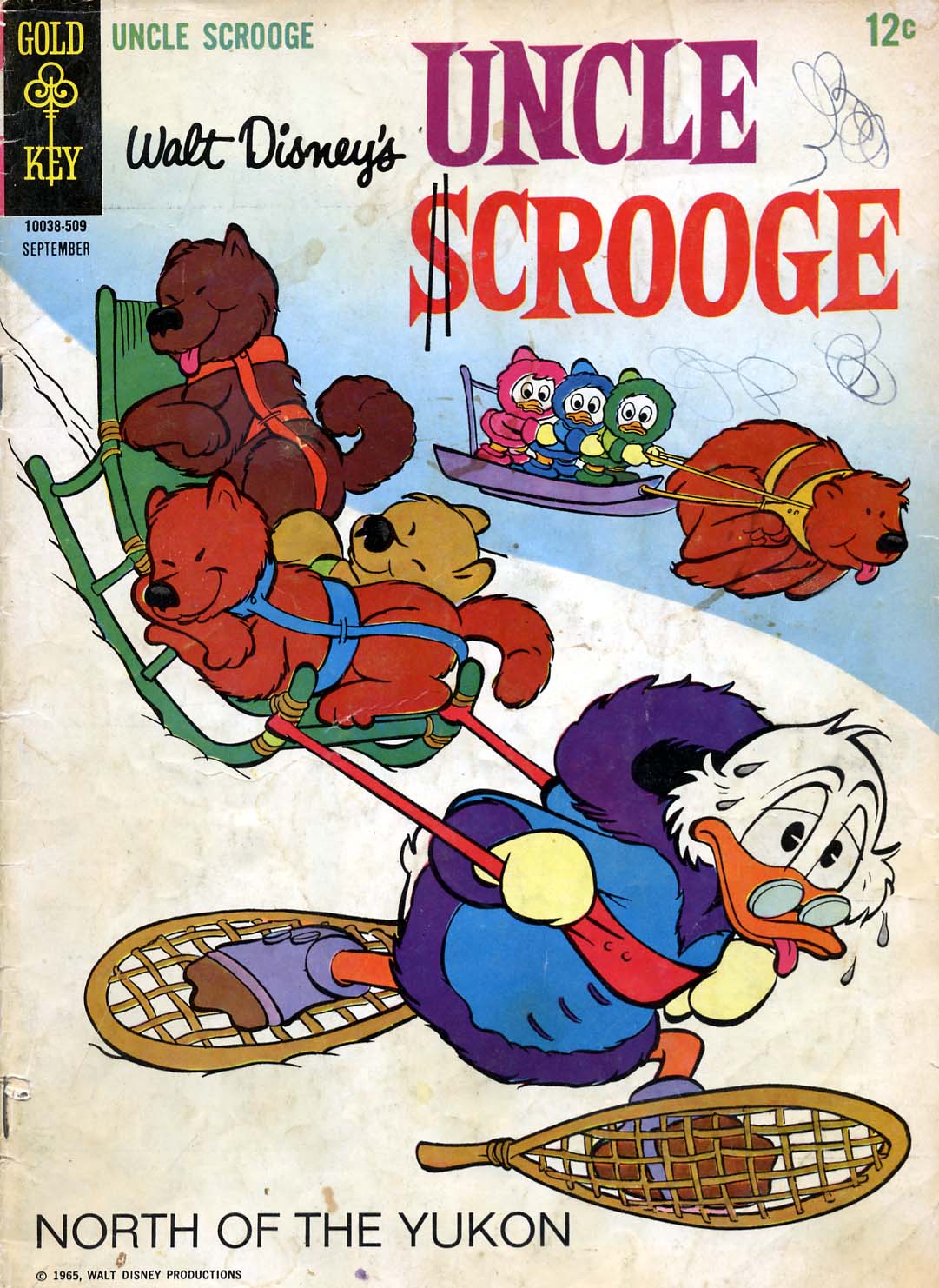 Read online Uncle Scrooge (1953) comic -  Issue #59 - 1