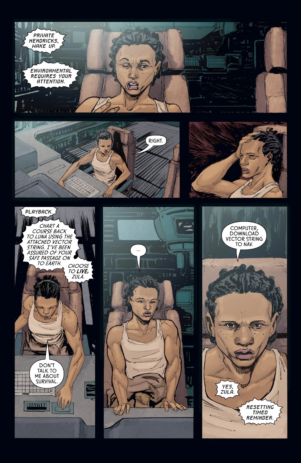 Aliens: Defiance issue 8 - Page 21
