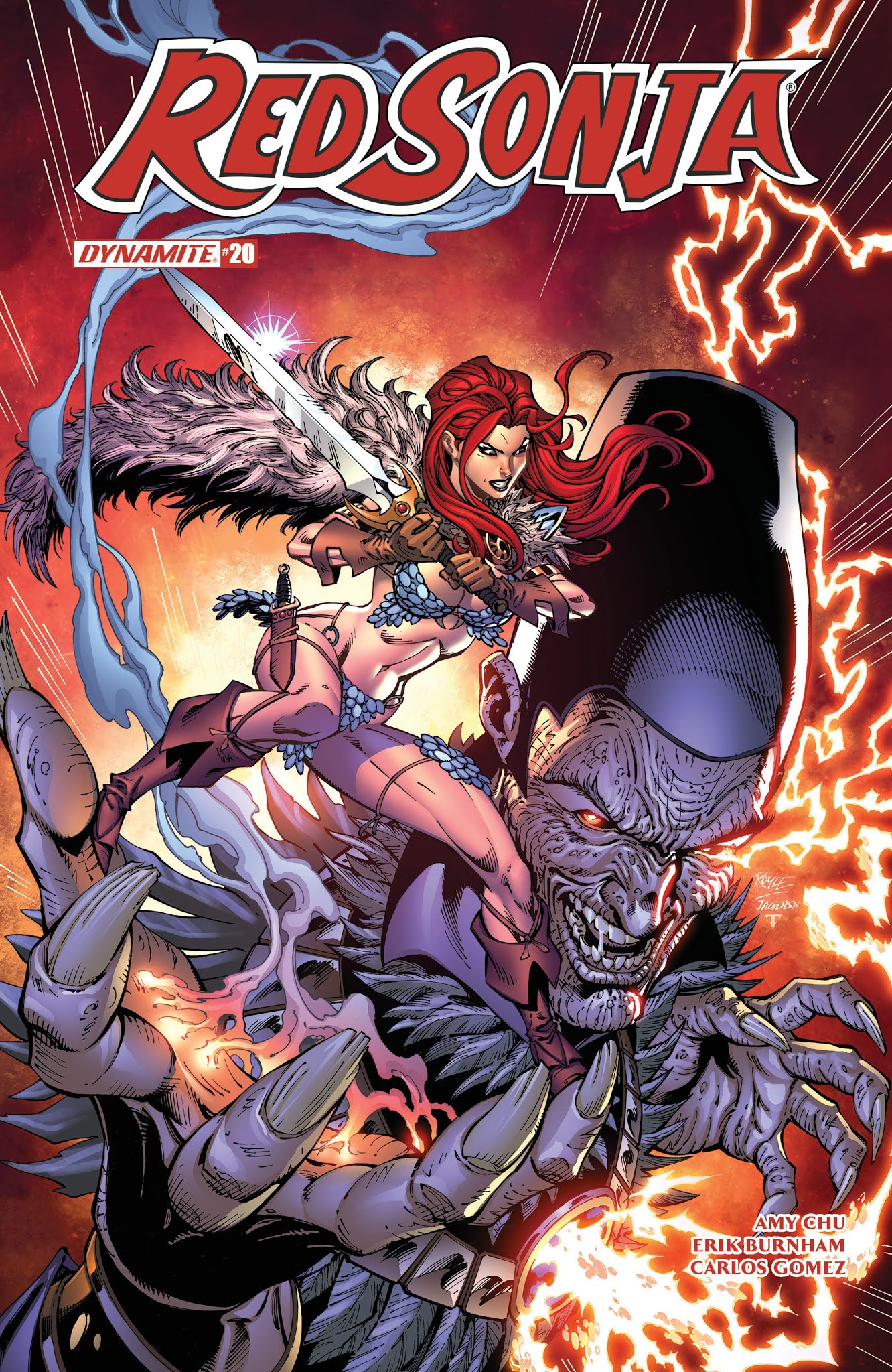 Read online Red Sonja Vol. 4 comic -  Issue #20 - 3