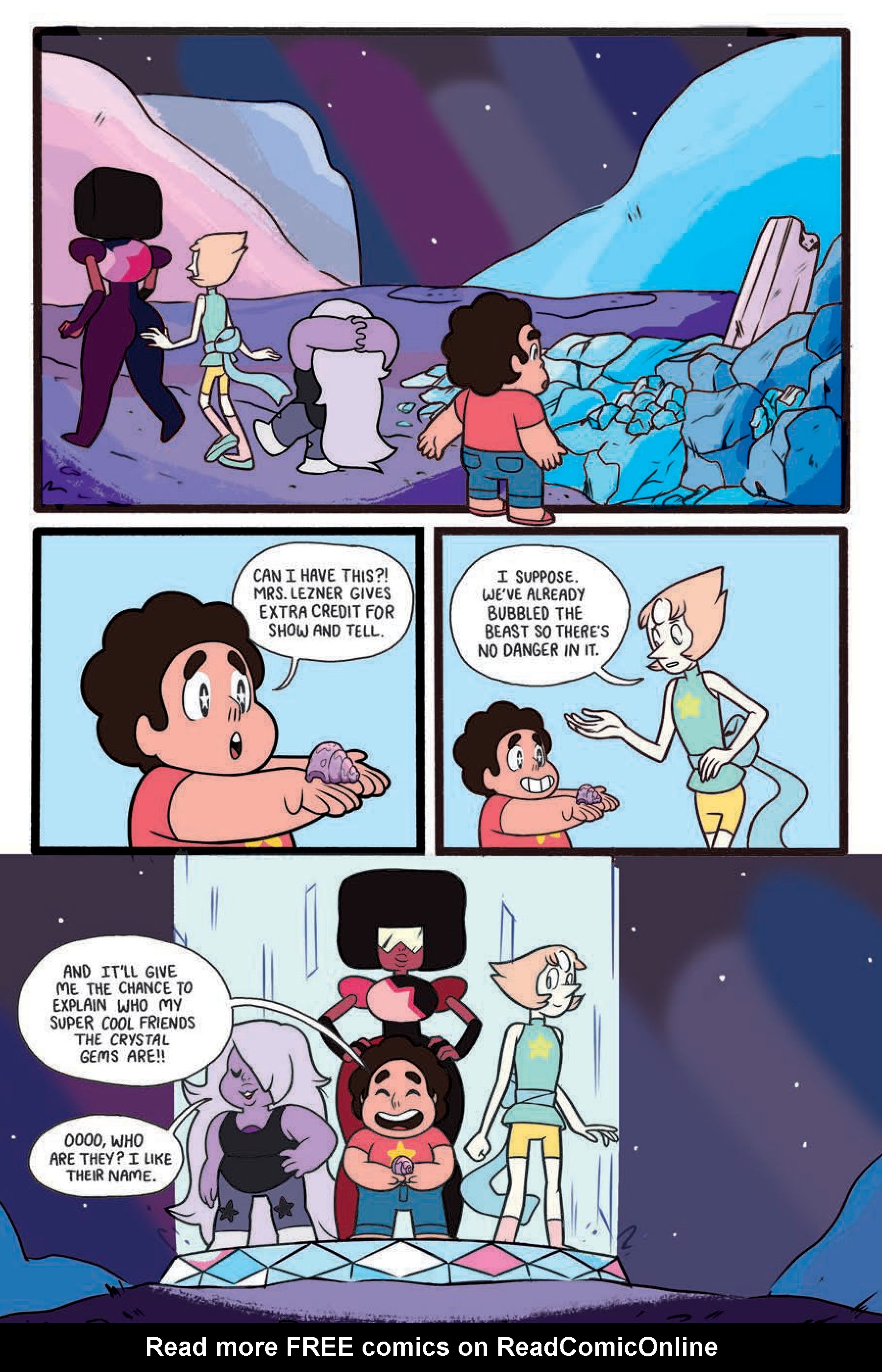 Read online Steven Universe: Too Cool For School comic -  Issue # TPB - 58