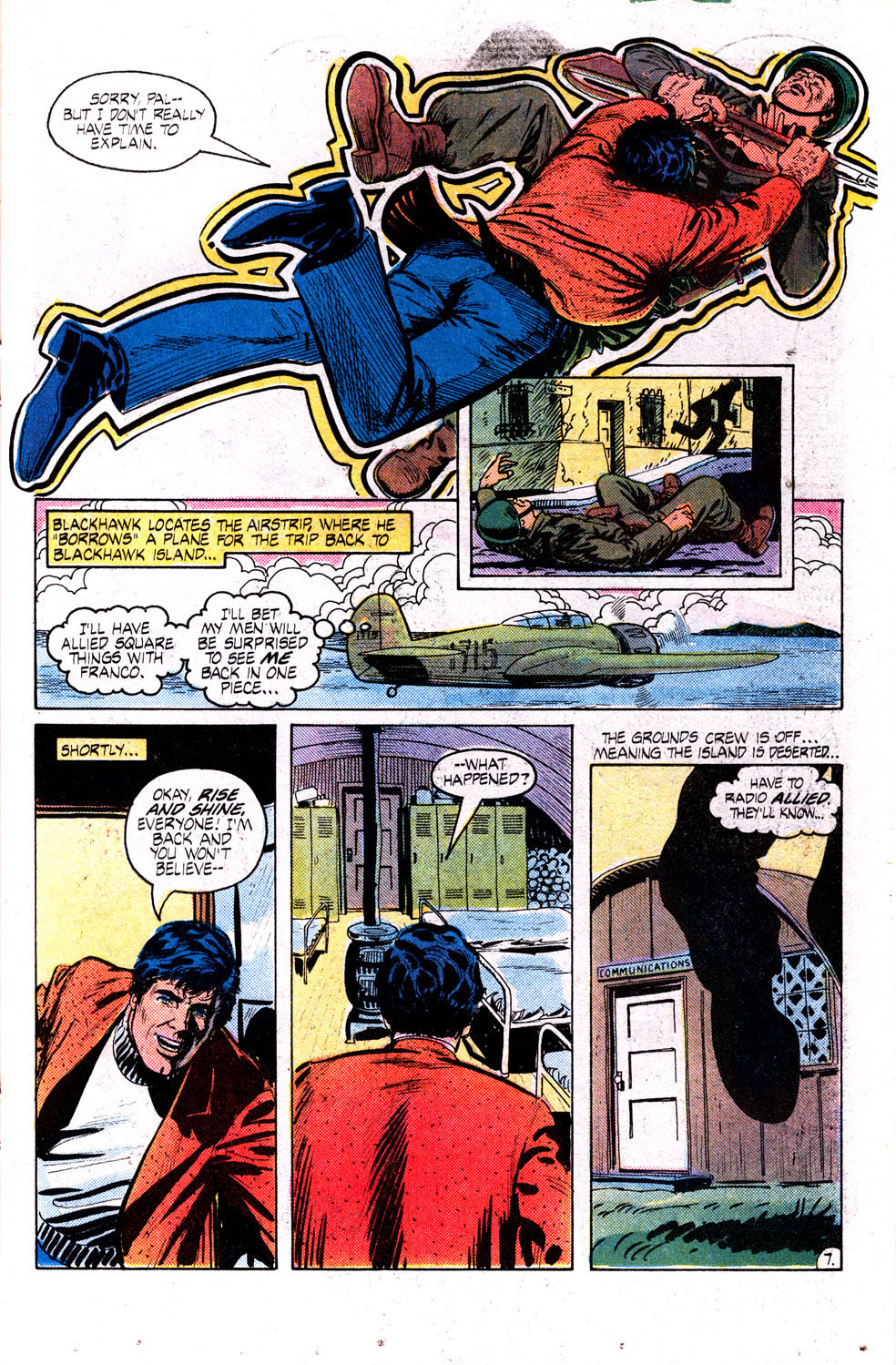 Read online Blackhawk (1957) comic -  Issue #270 - 8