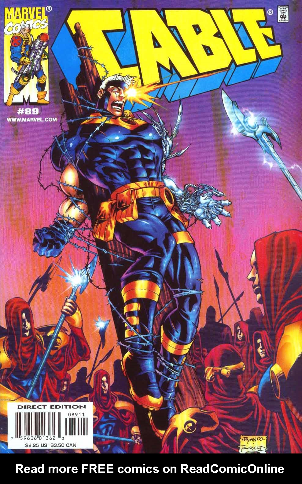 Read online Cable (1993) comic -  Issue #89 - 1