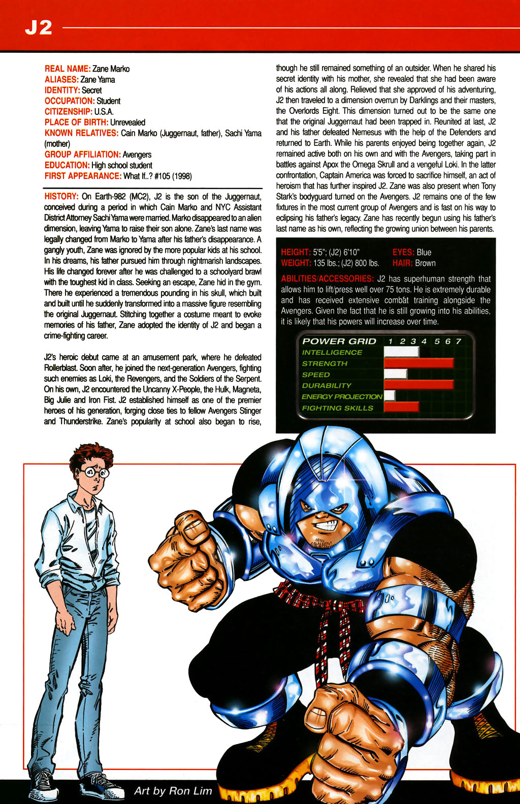 Read online All-New Official Handbook of the Marvel Universe A to Z comic -  Issue #5 - 56