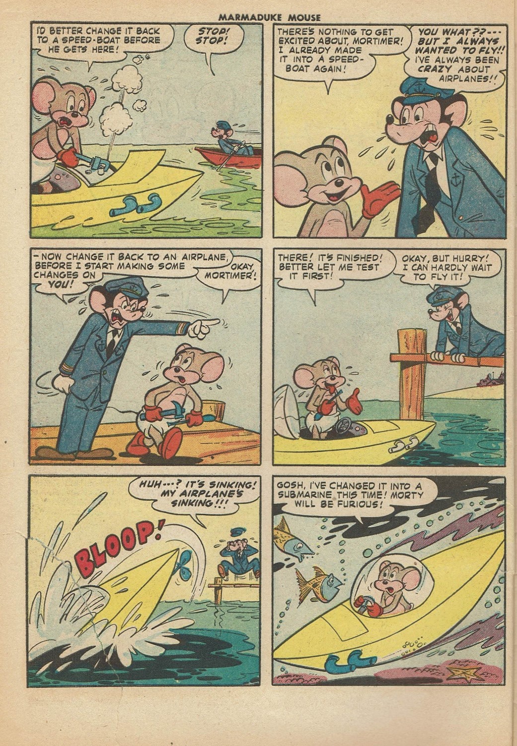 Read online Marmaduke Mouse comic -  Issue #47 - 10